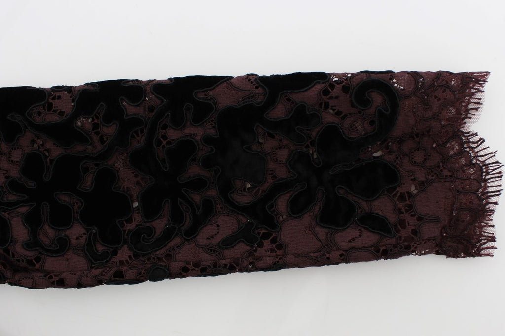 Dolce & Gabbana Black Long Dress for Women additional view