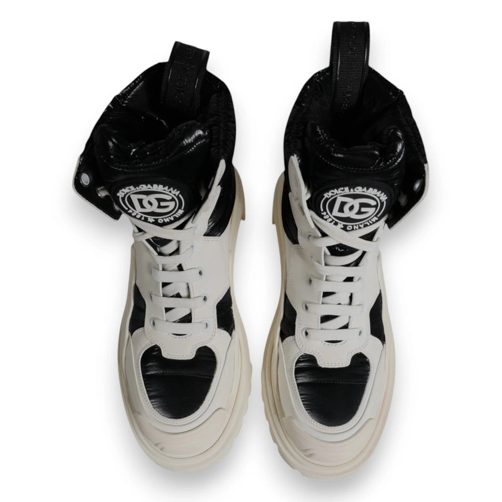 Dolce & Gabbana White Lace Up Boots for Women alternate view