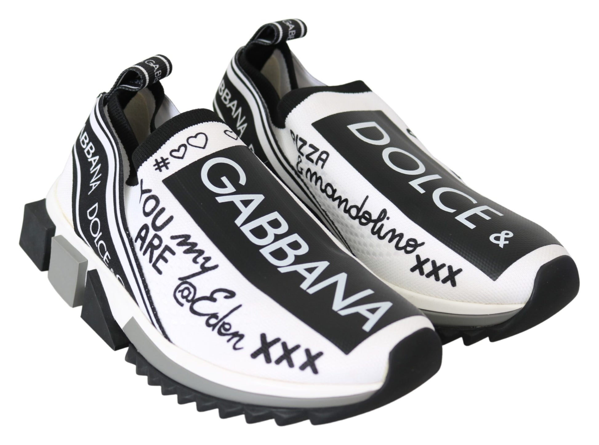 Dolce & Gabbana White Low Top Sneakers for Women additional view