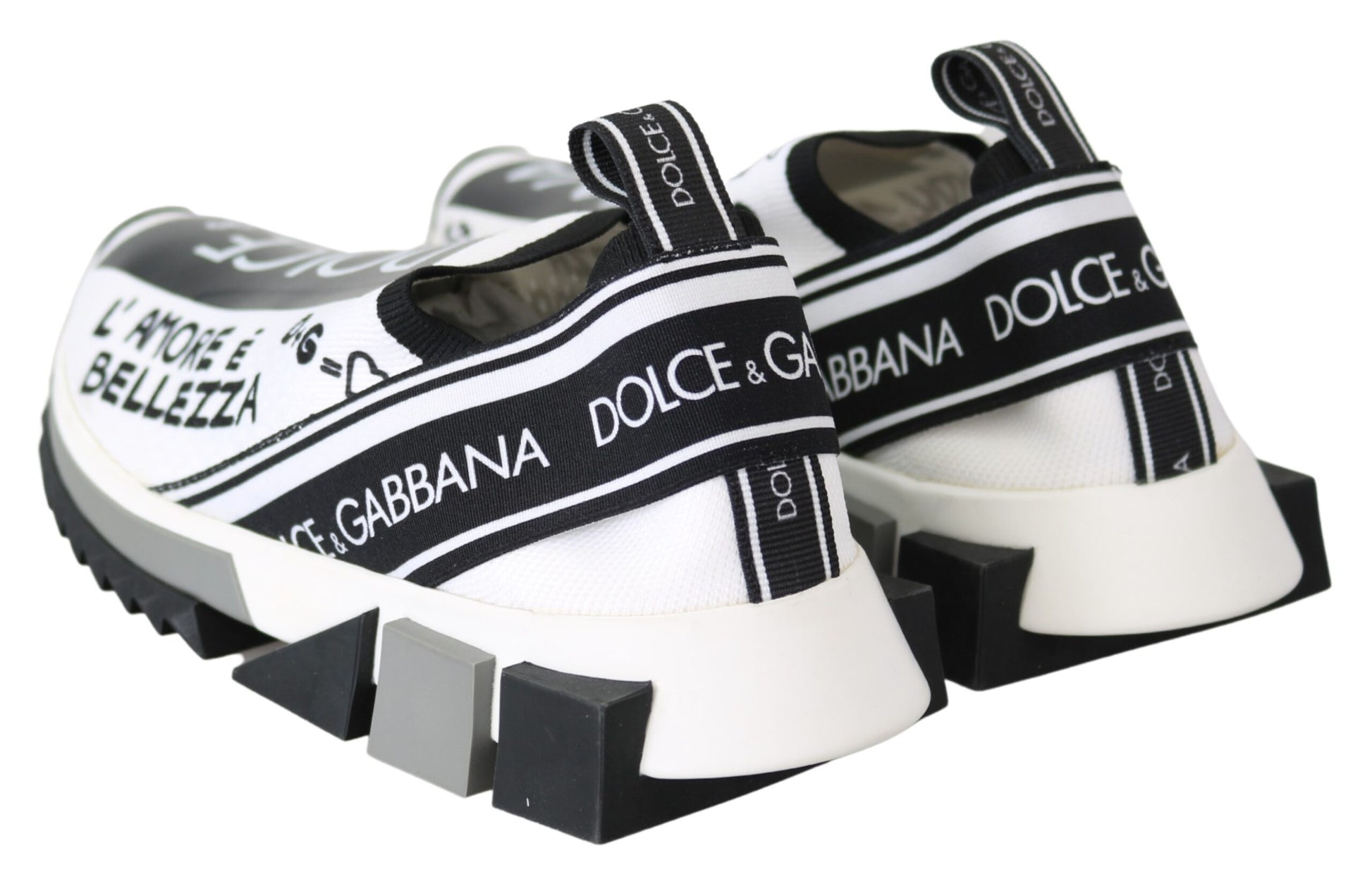 Dolce & Gabbana White Low Top Sneakers for Women additional view