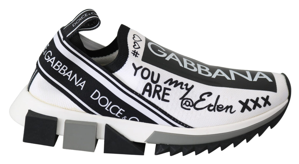 Dolce & Gabbana White Low Top Sneakers for Women