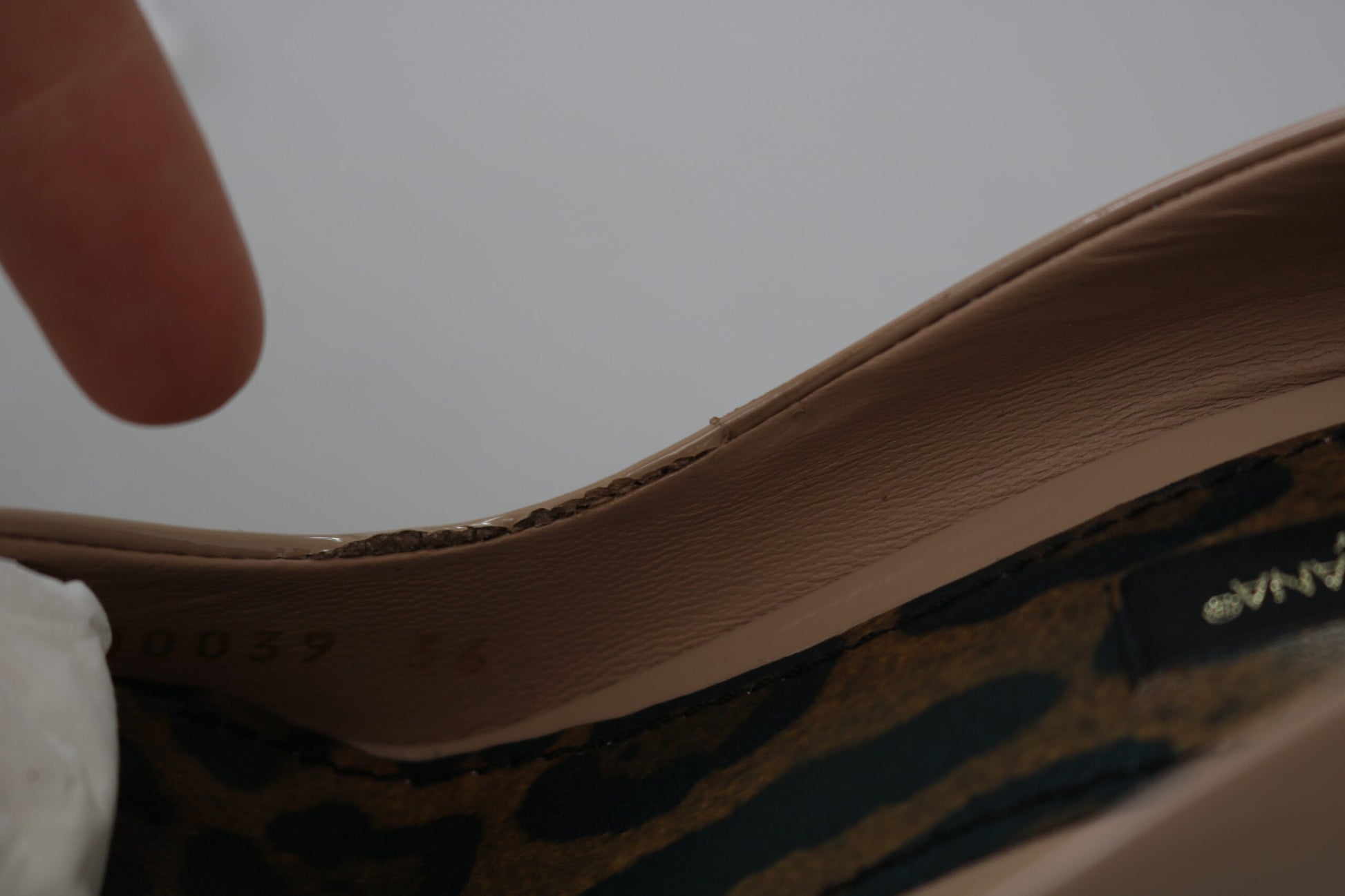 Dolce & Gabbana Beige High Heel for Women additional view