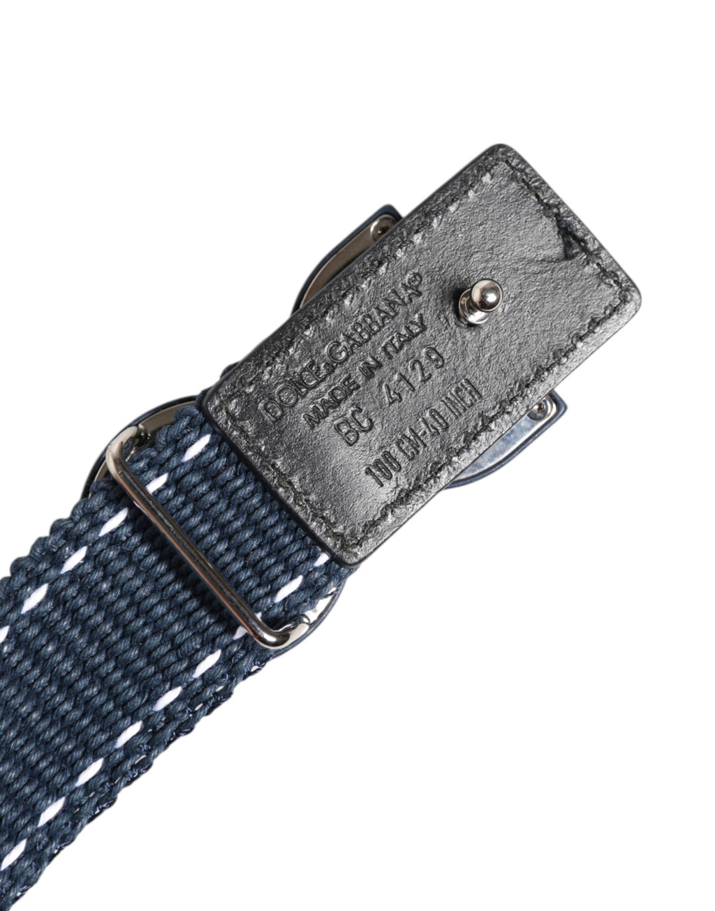 Dolce & Gabbana Blue Belt for Men detail view