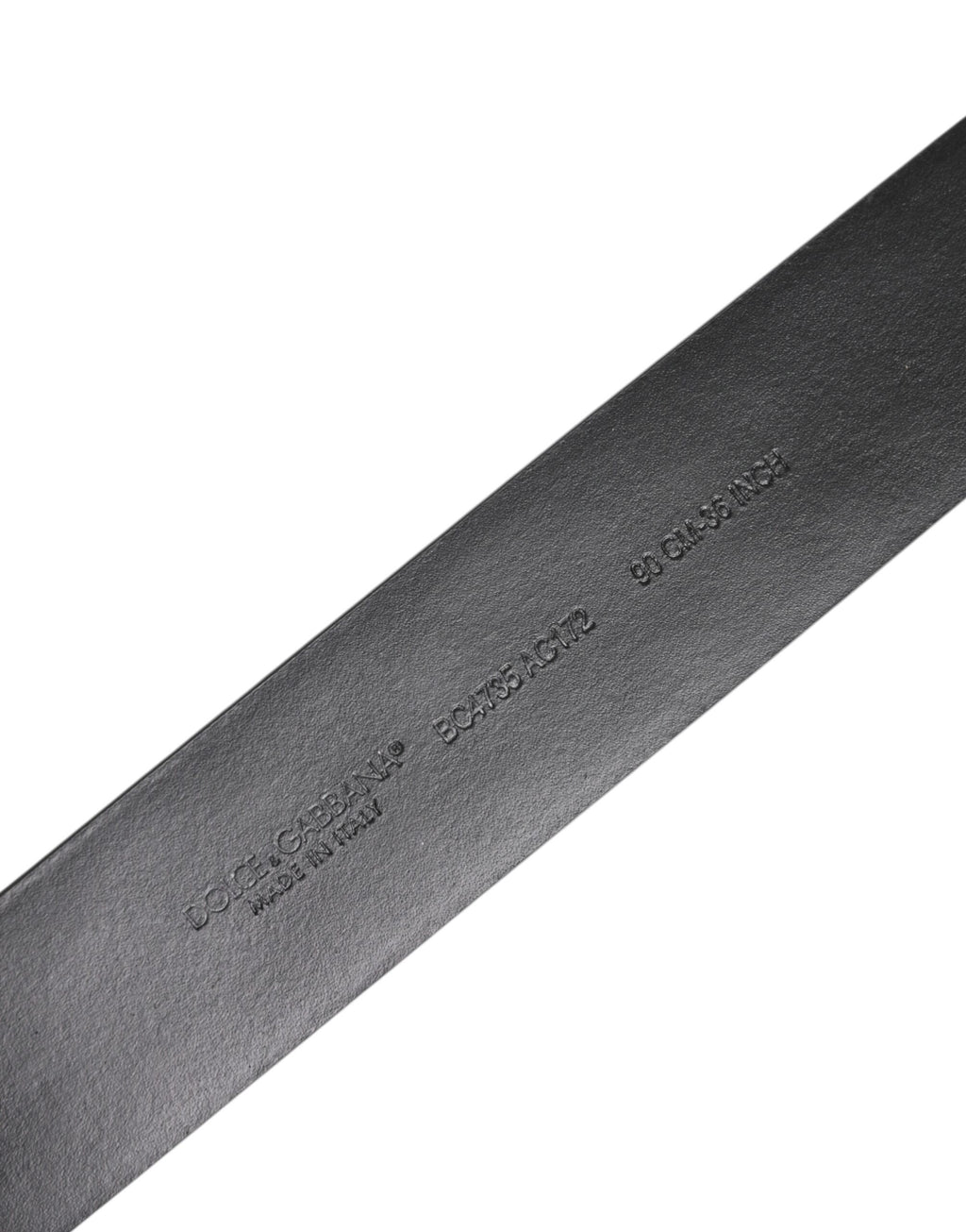 Dolce & Gabbana Black Belt for Men additional view