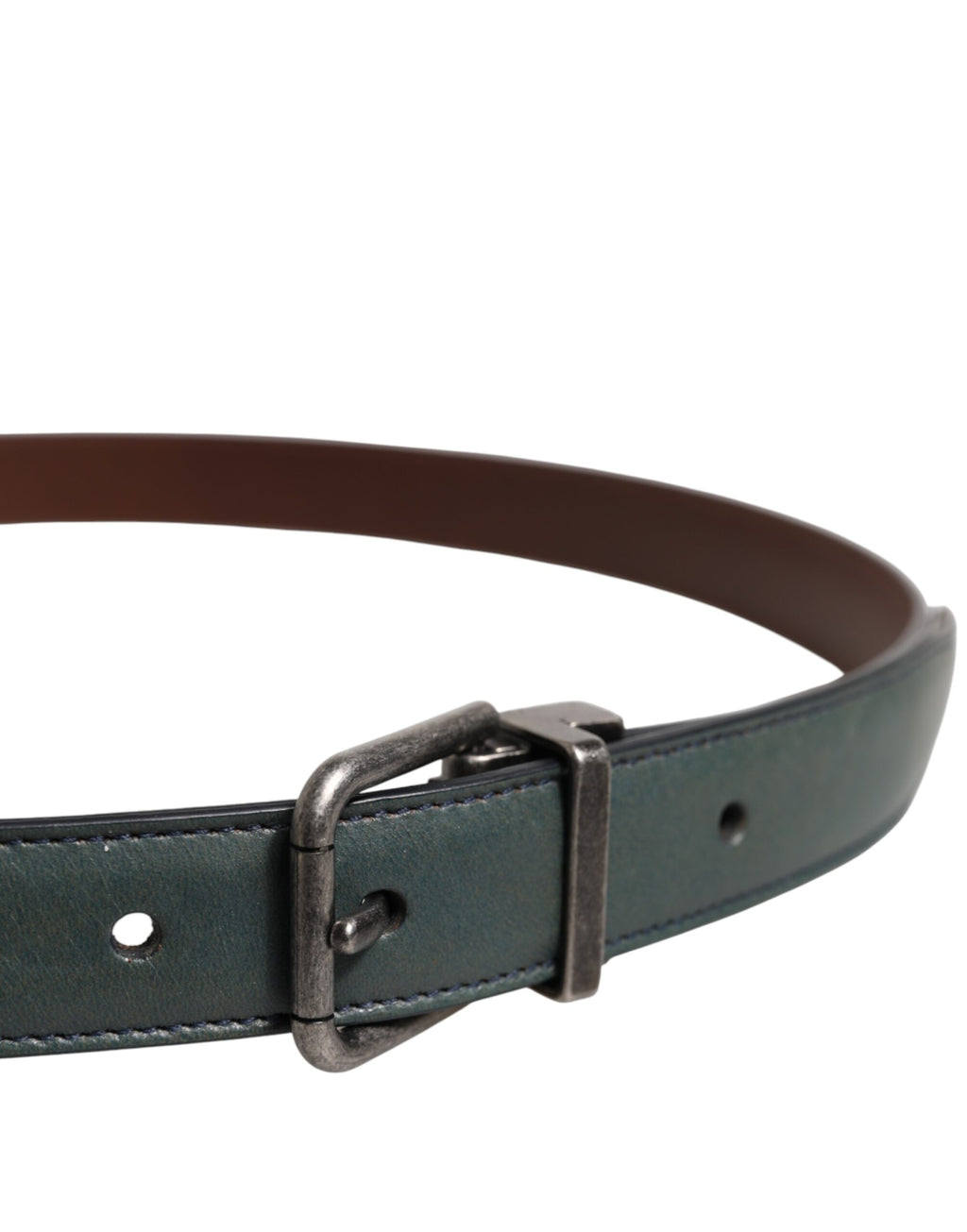 Dolce & Gabbana Green Belt for Men side view