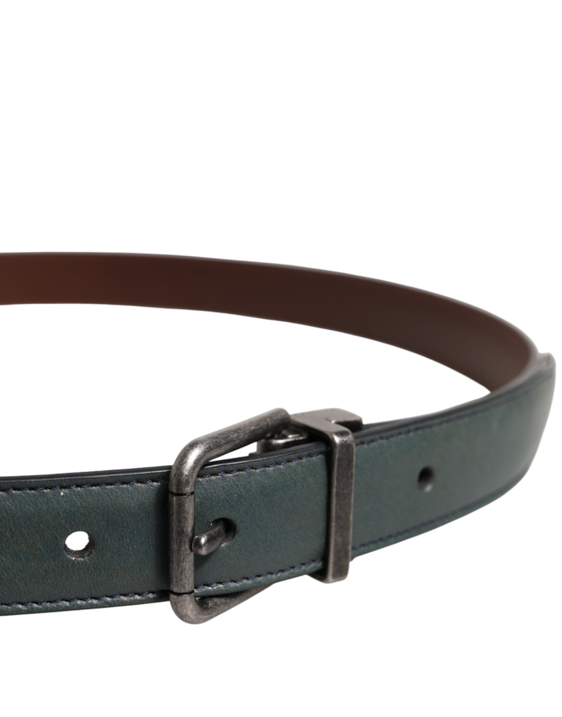 Dolce & Gabbana Green Belt for Men side view