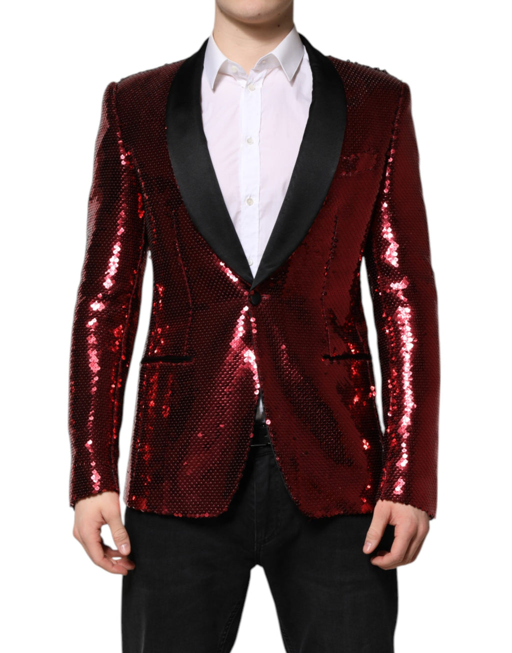 Dolce & Gabbana Red Blazer for Men