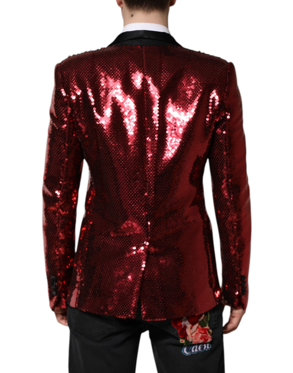 Dolce & Gabbana Red Blazer for Men side view