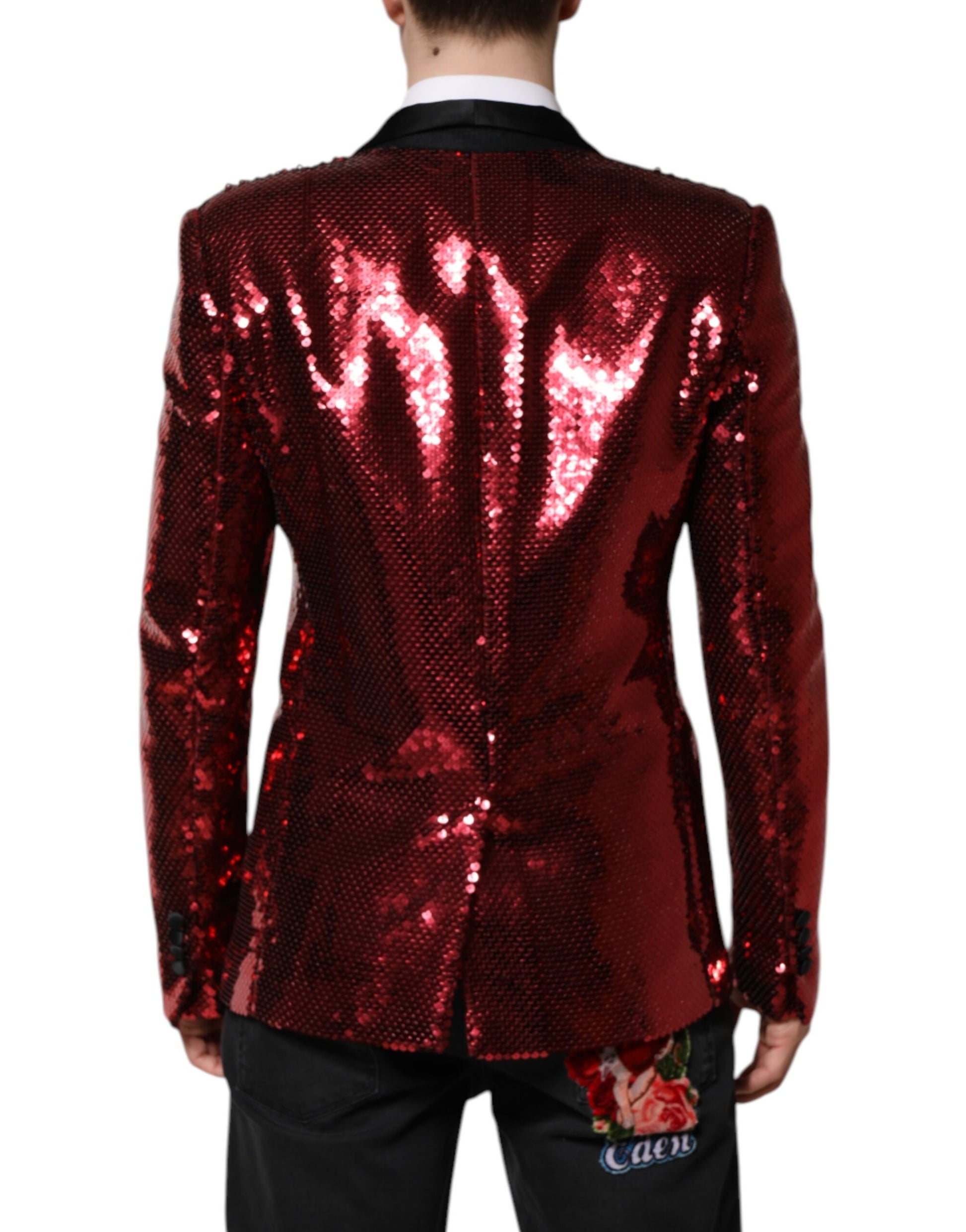 Dolce & Gabbana Red Blazer for Men side view