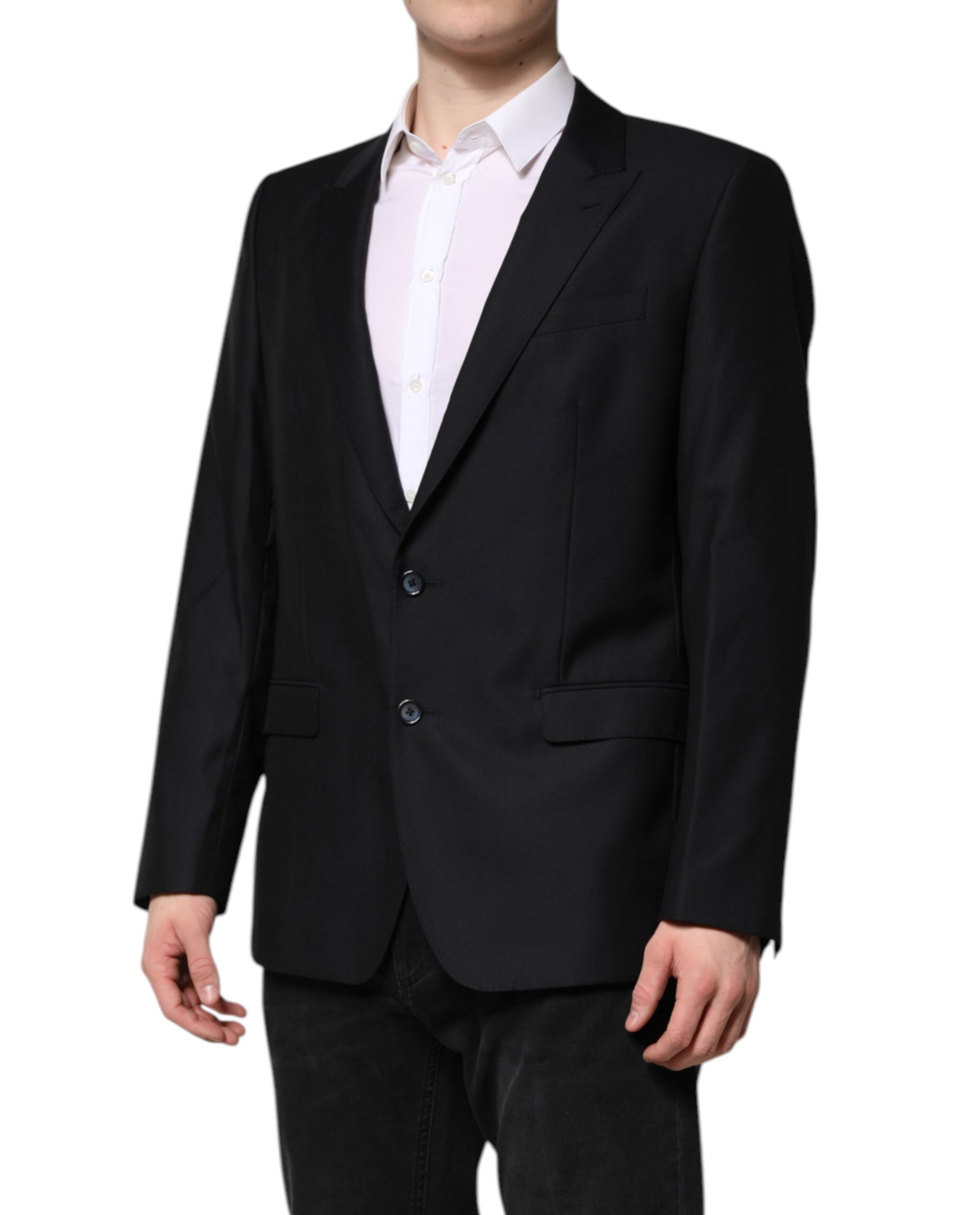 Dolce & Gabbana Black Blazer for Men detail view
