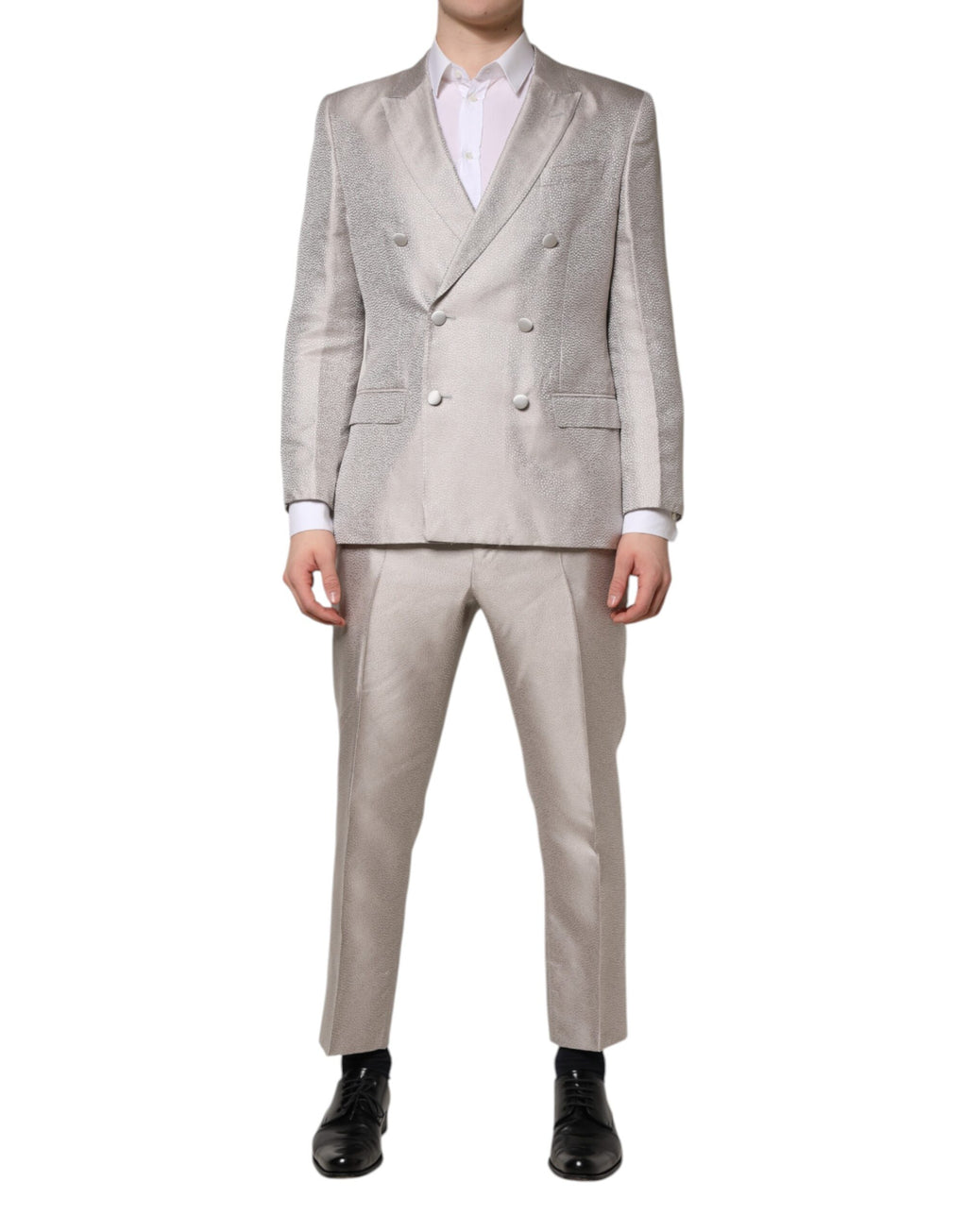 Dolce & Gabbana Grey Two Piece Suits for Men