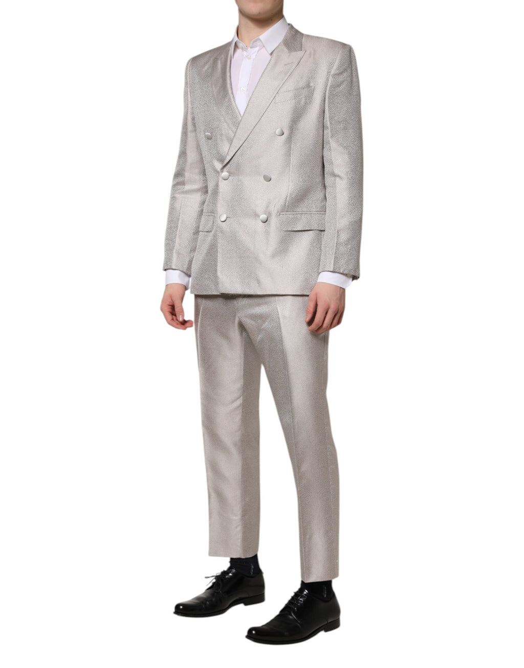 Dolce & Gabbana Grey Two Piece Suits for Men detail view