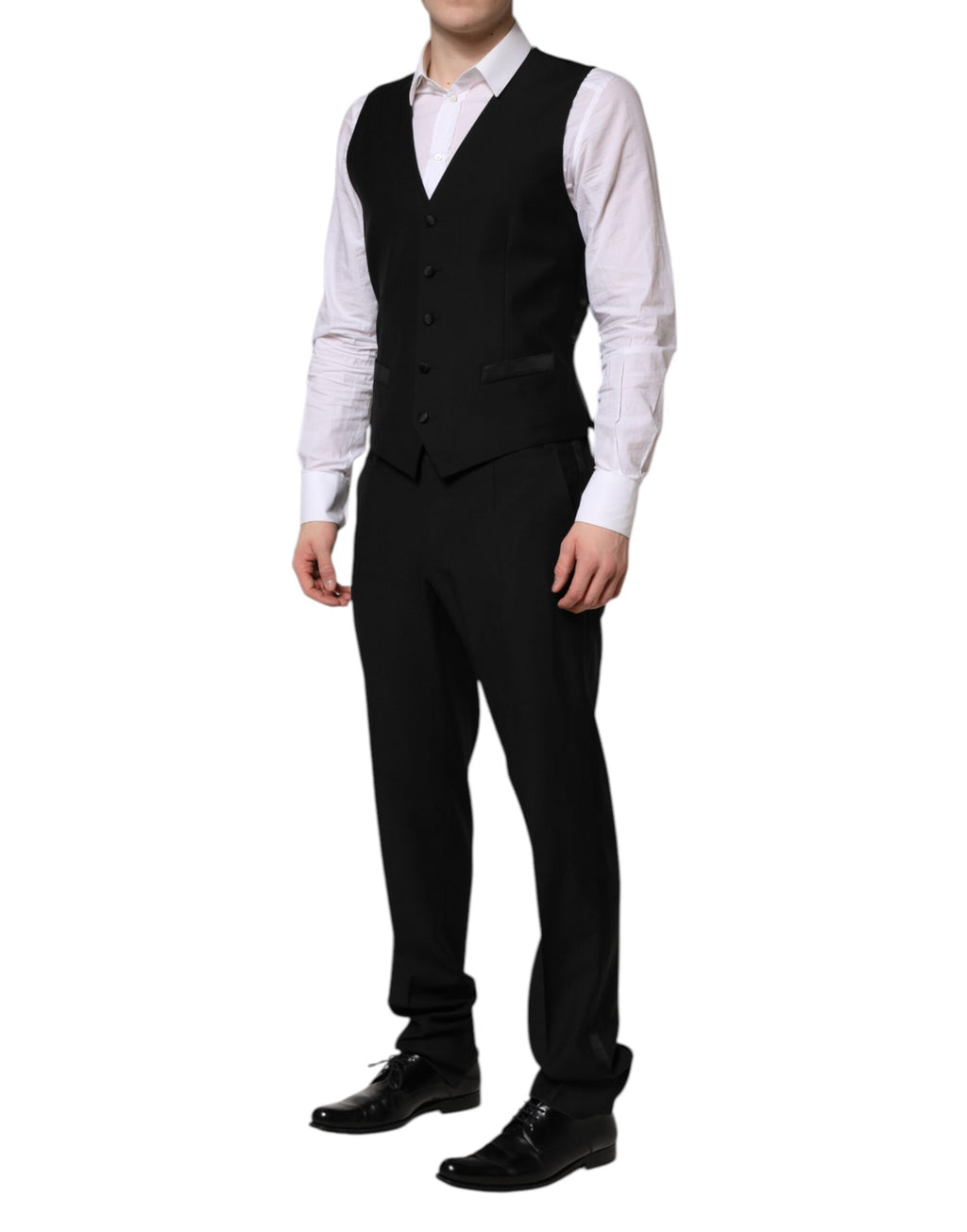 Dolce & Gabbana Black Three Piece Suits for Men additional view