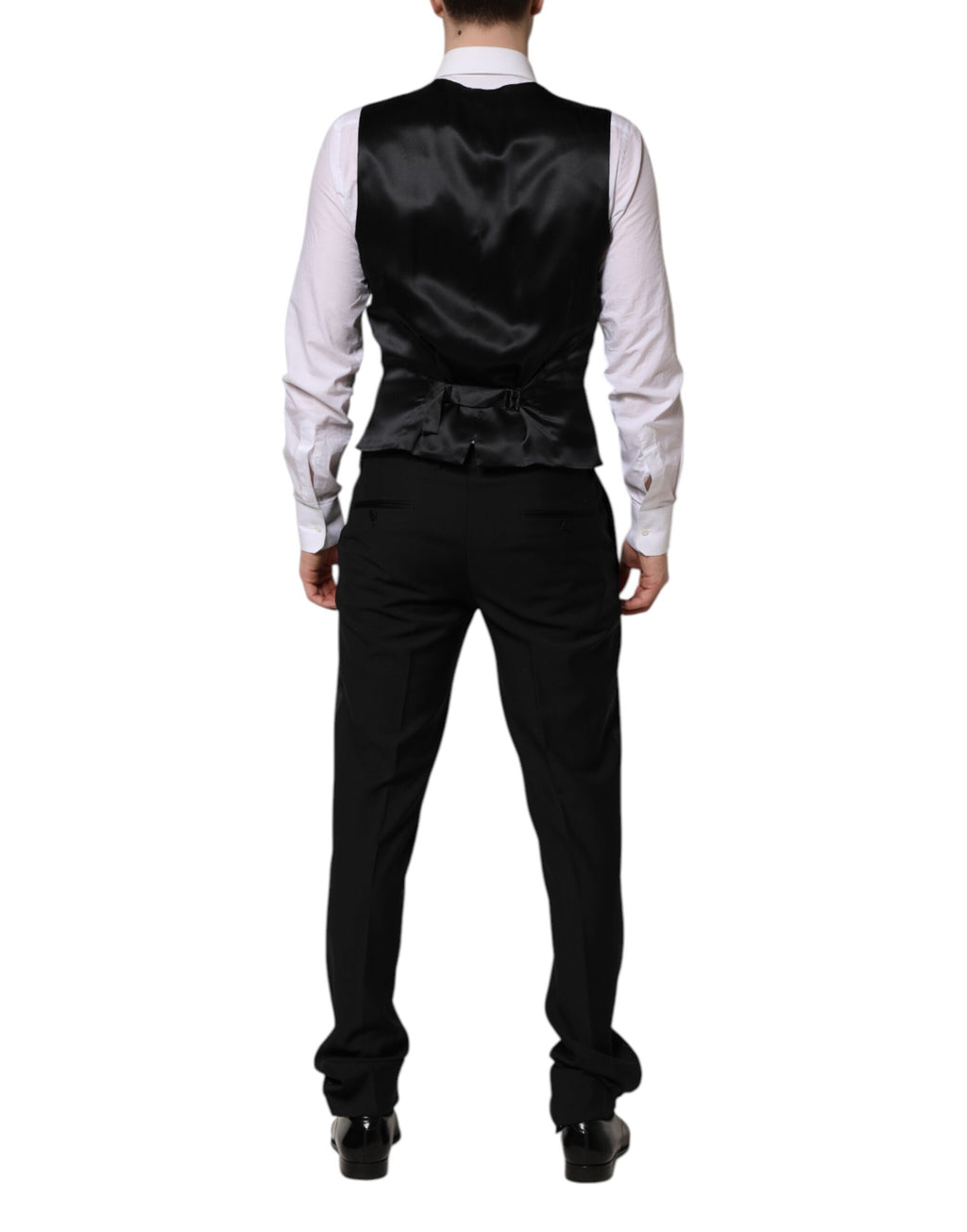 Dolce & Gabbana Black Three Piece Suits for Men additional view