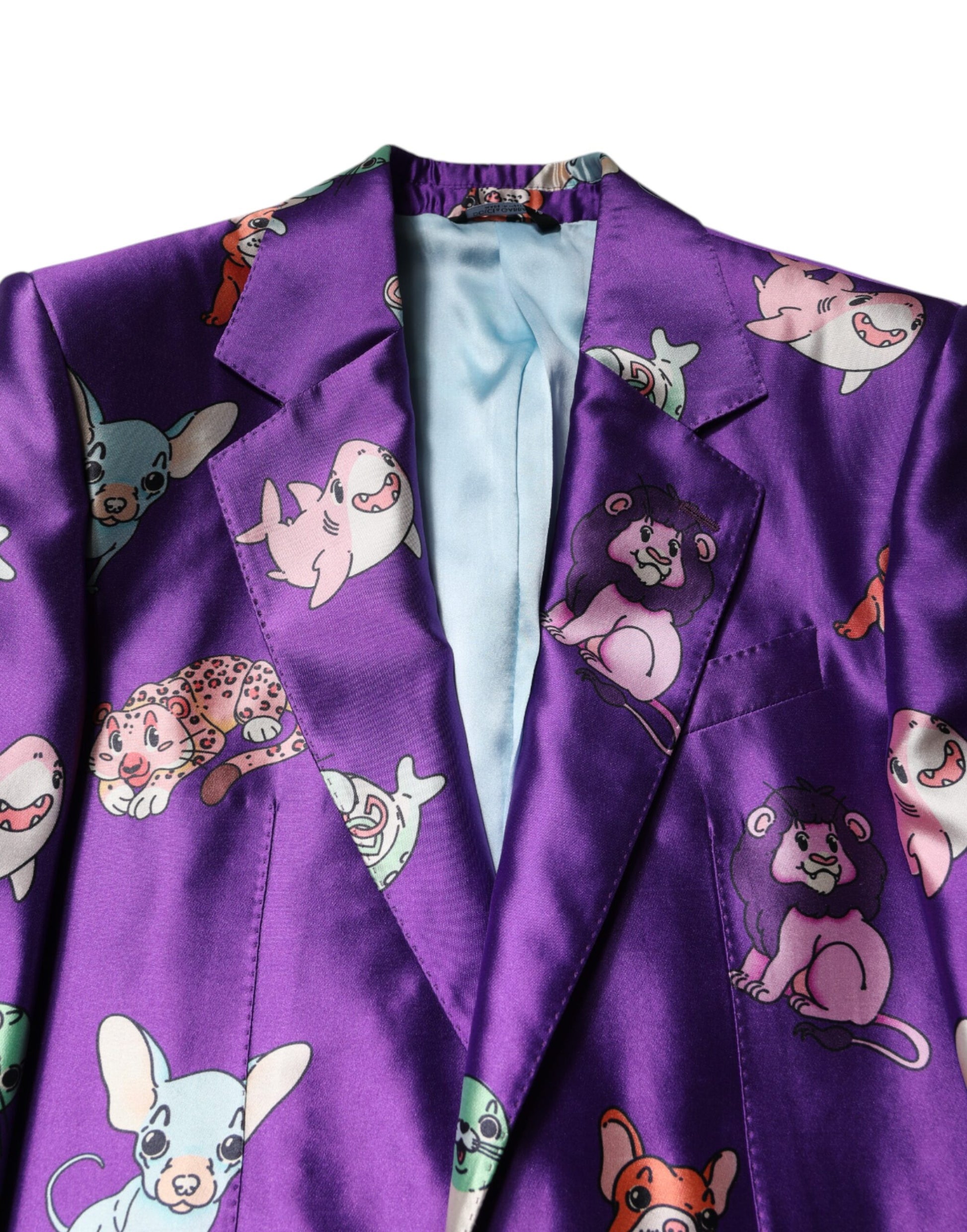 Dolce & Gabbana Purple Three Piece Suits for Men additional view