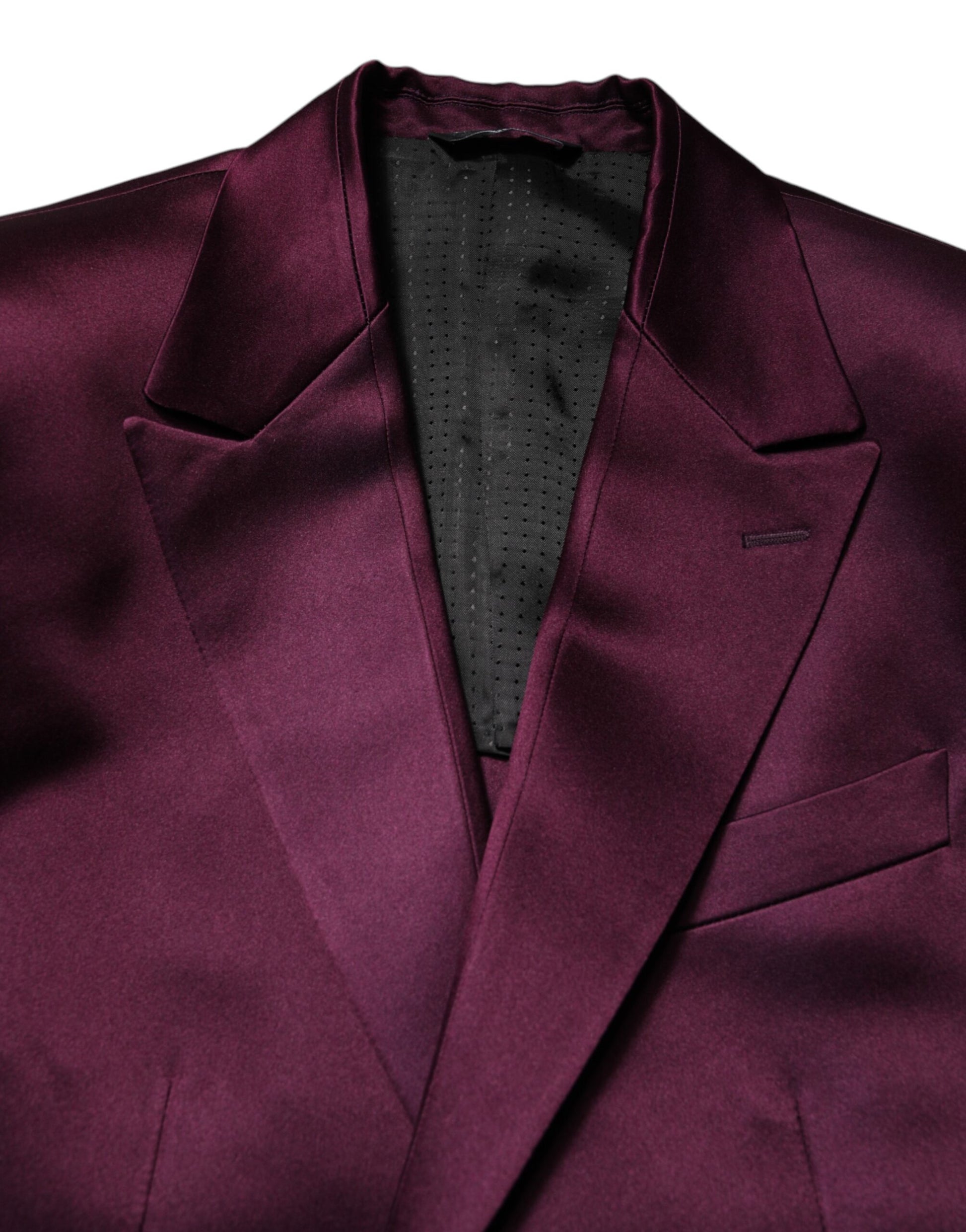 Dolce & Gabbana Purple Three Piece Suits for Men additional view
