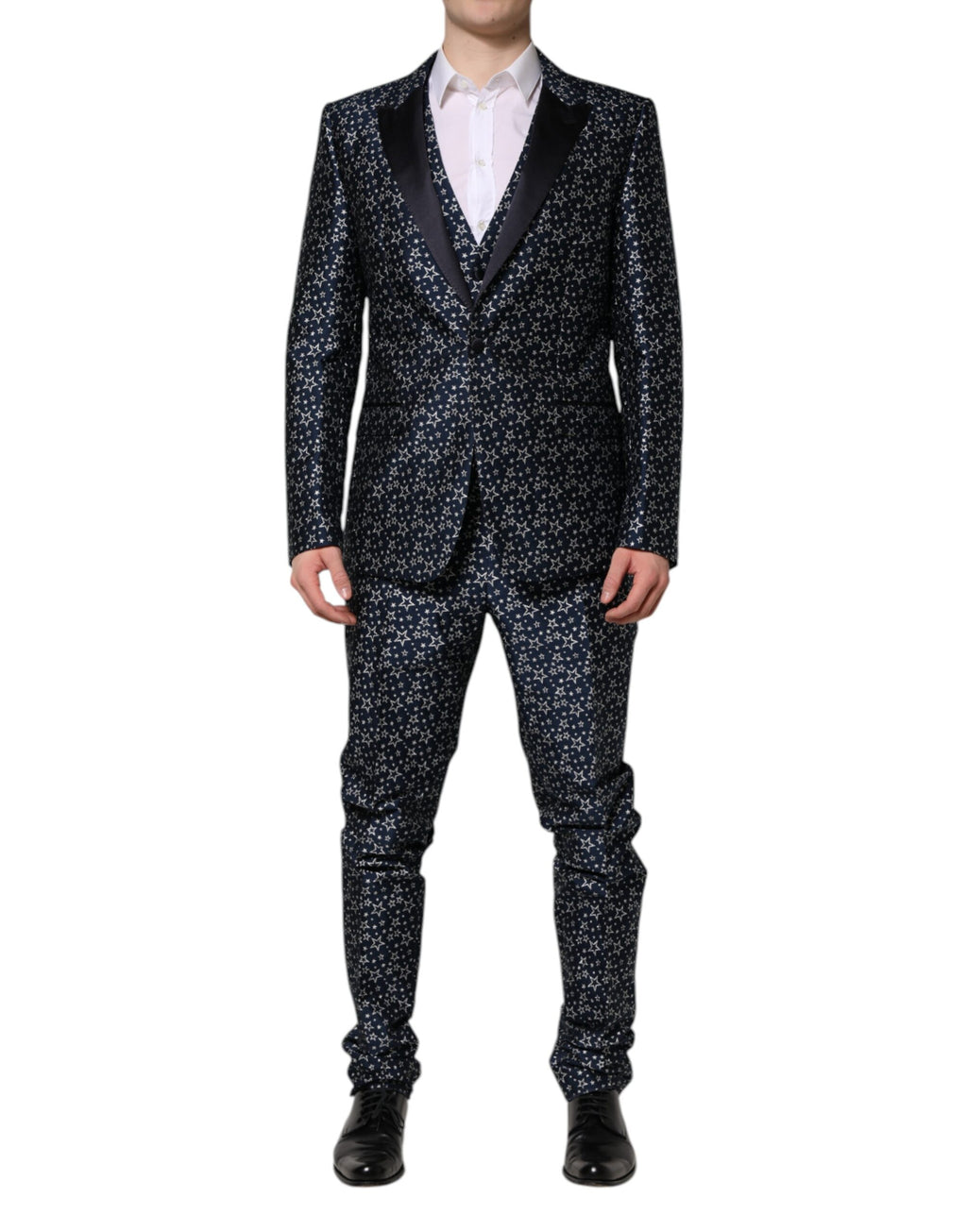 Dolce & Gabbana Blue Three Piece Suits for Men alternate view