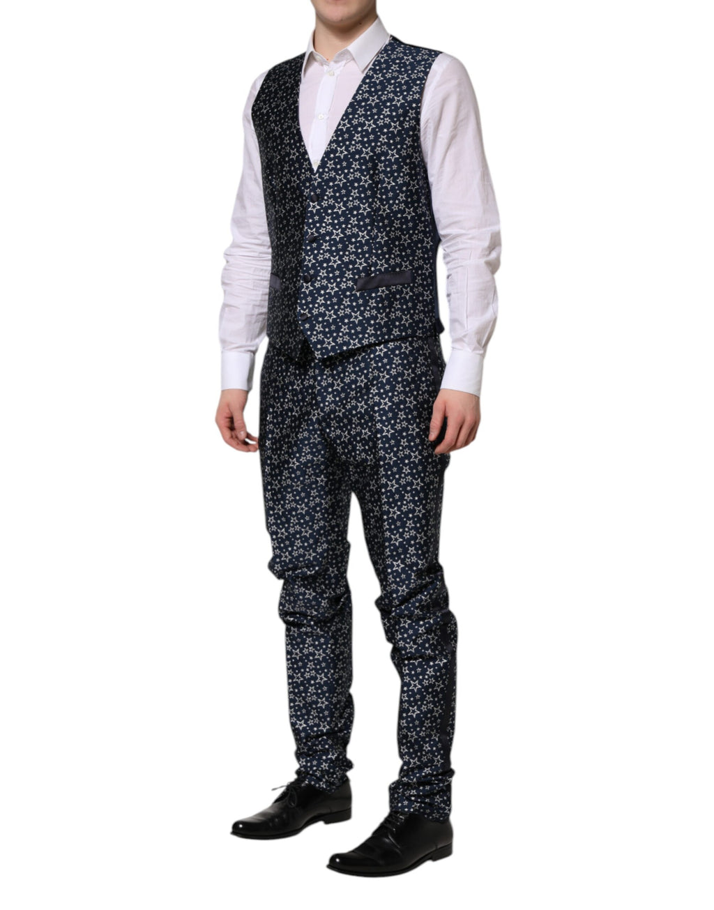 Dolce & Gabbana Blue Three Piece Suits for Men additional view