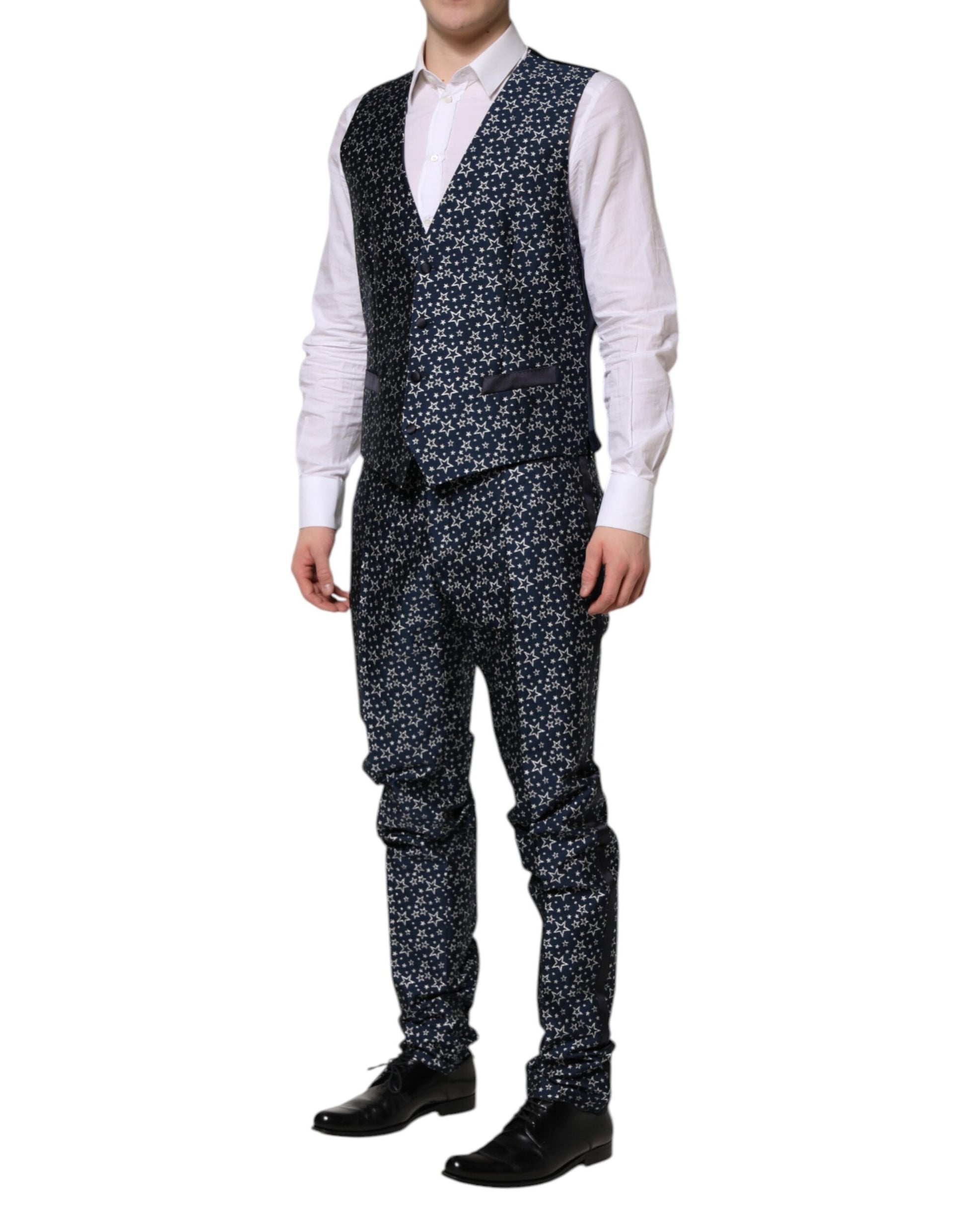 Dolce & Gabbana Blue Three Piece Suits for Men additional view
