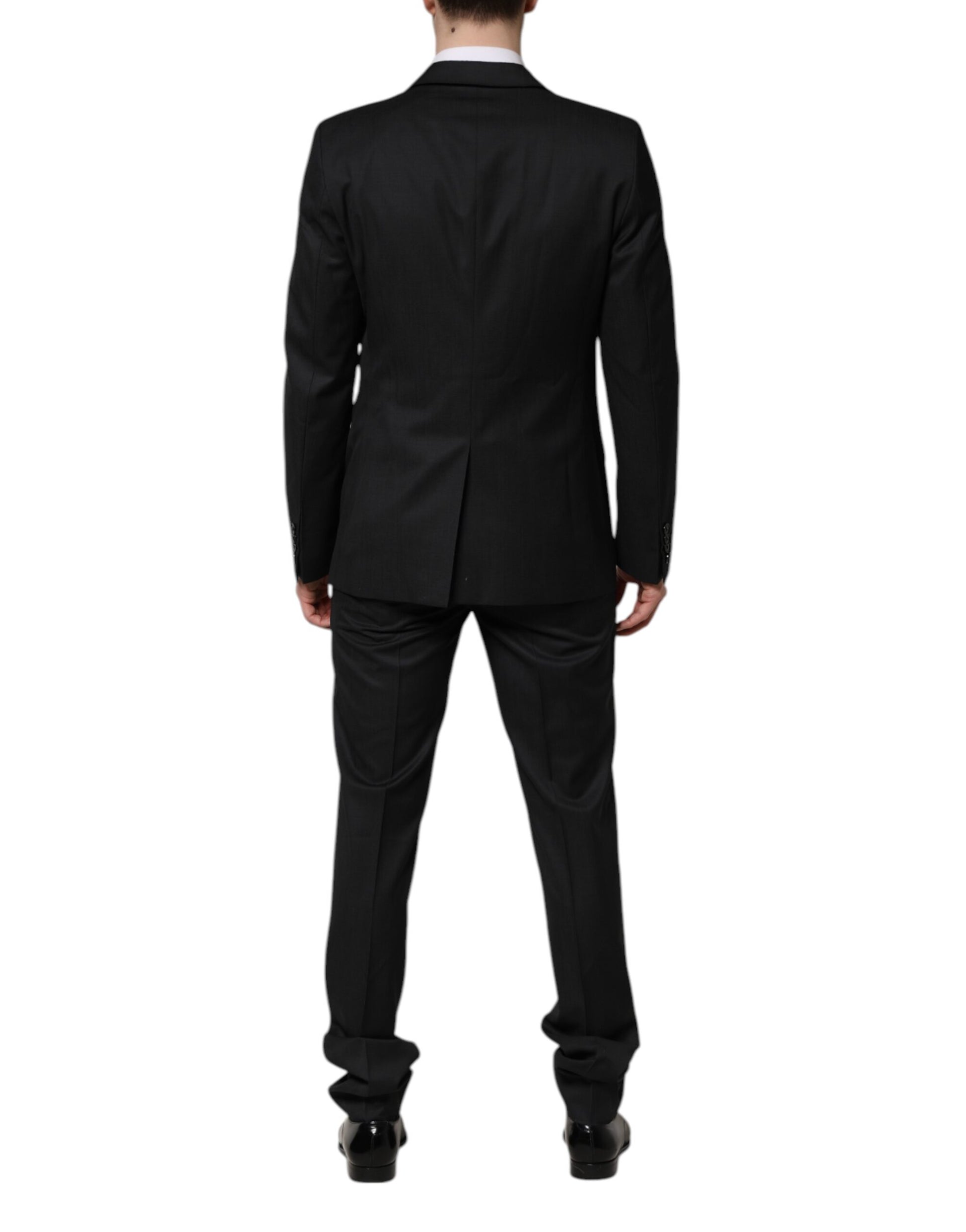 Dolce & Gabbana Grey Two Piece Suits for Men side view