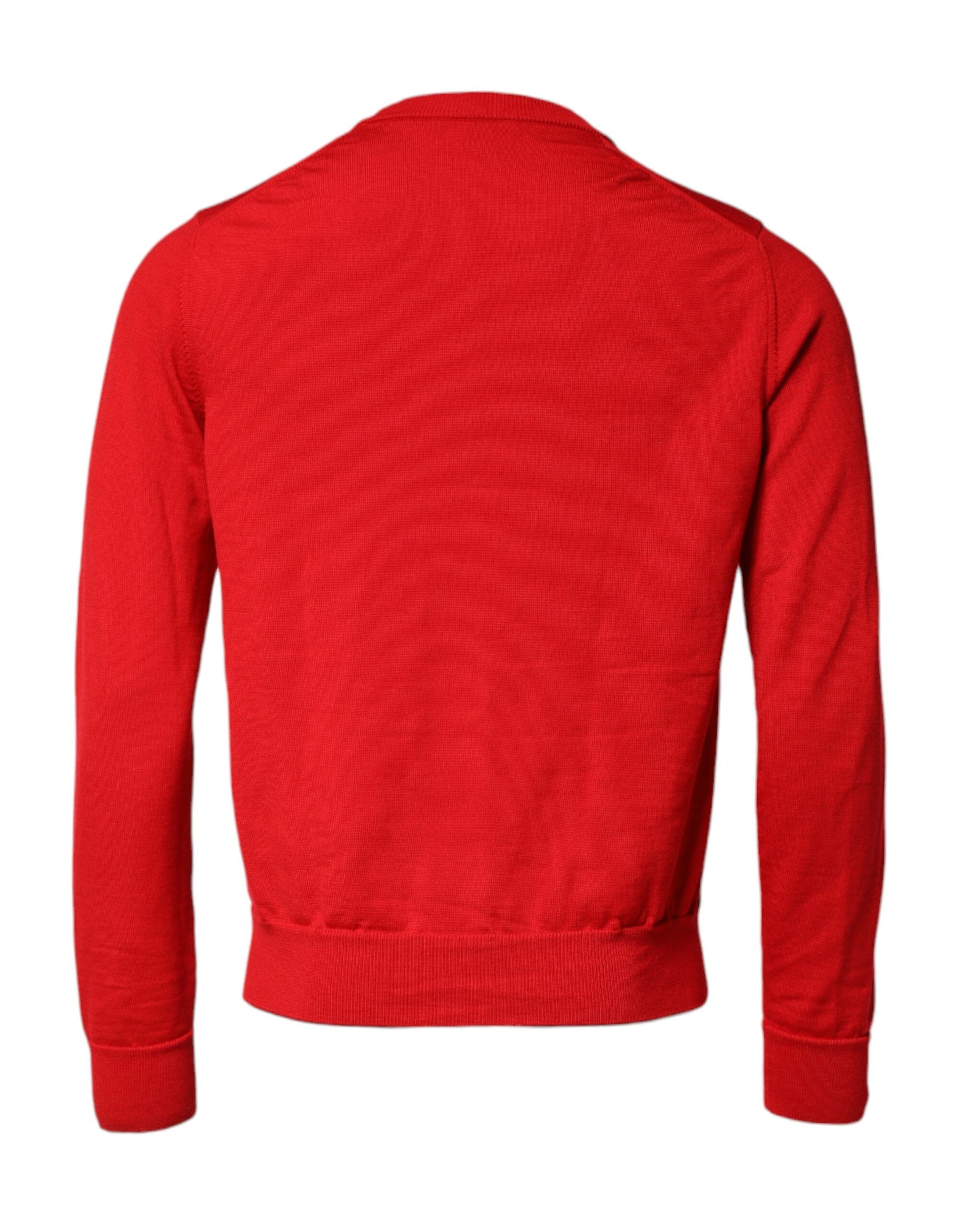 Pull ras du cou Dolce & Gabbana pour homme imprimé œil rouge