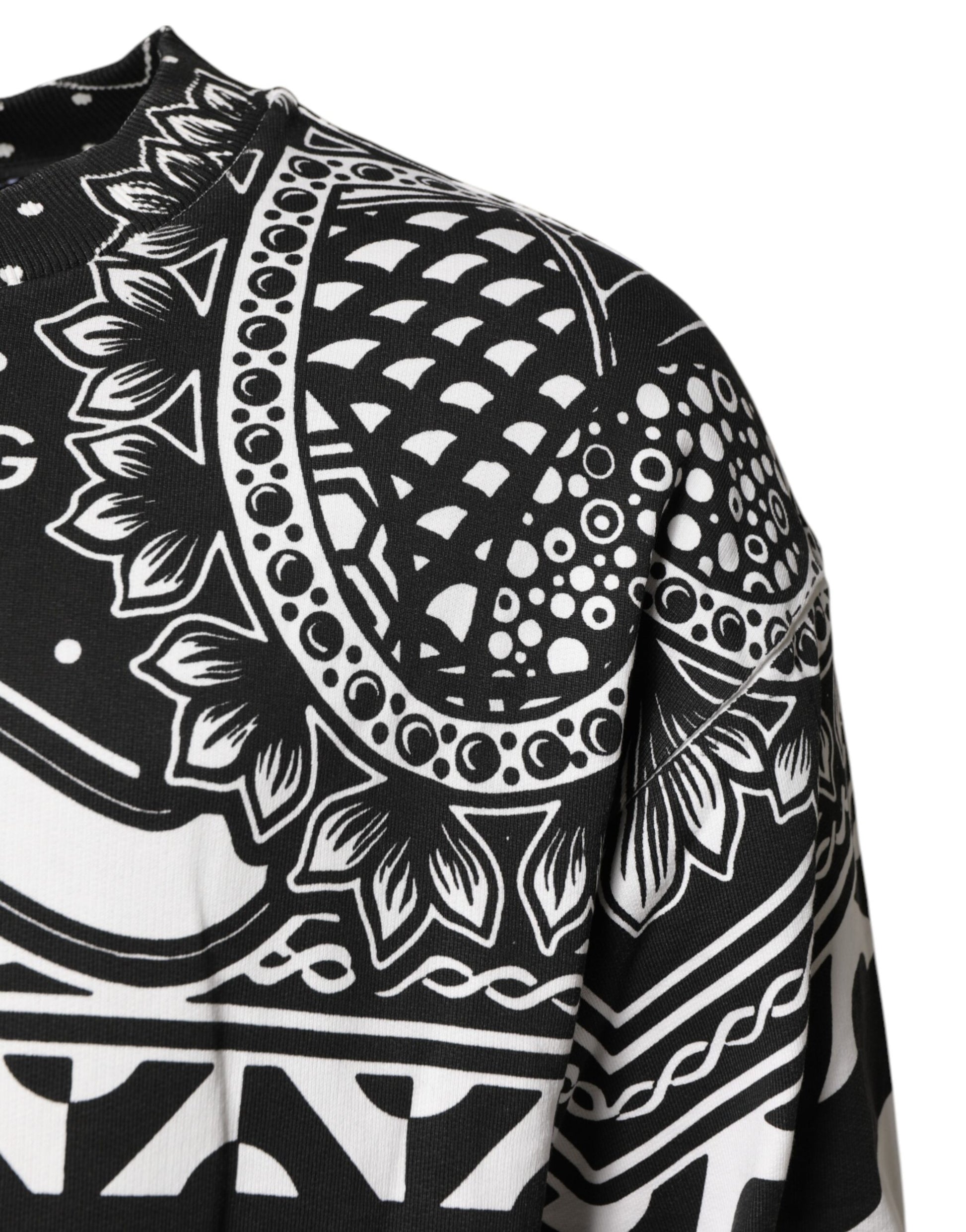 Dolce & Gabbana Black Sweatshirt for Men detail view