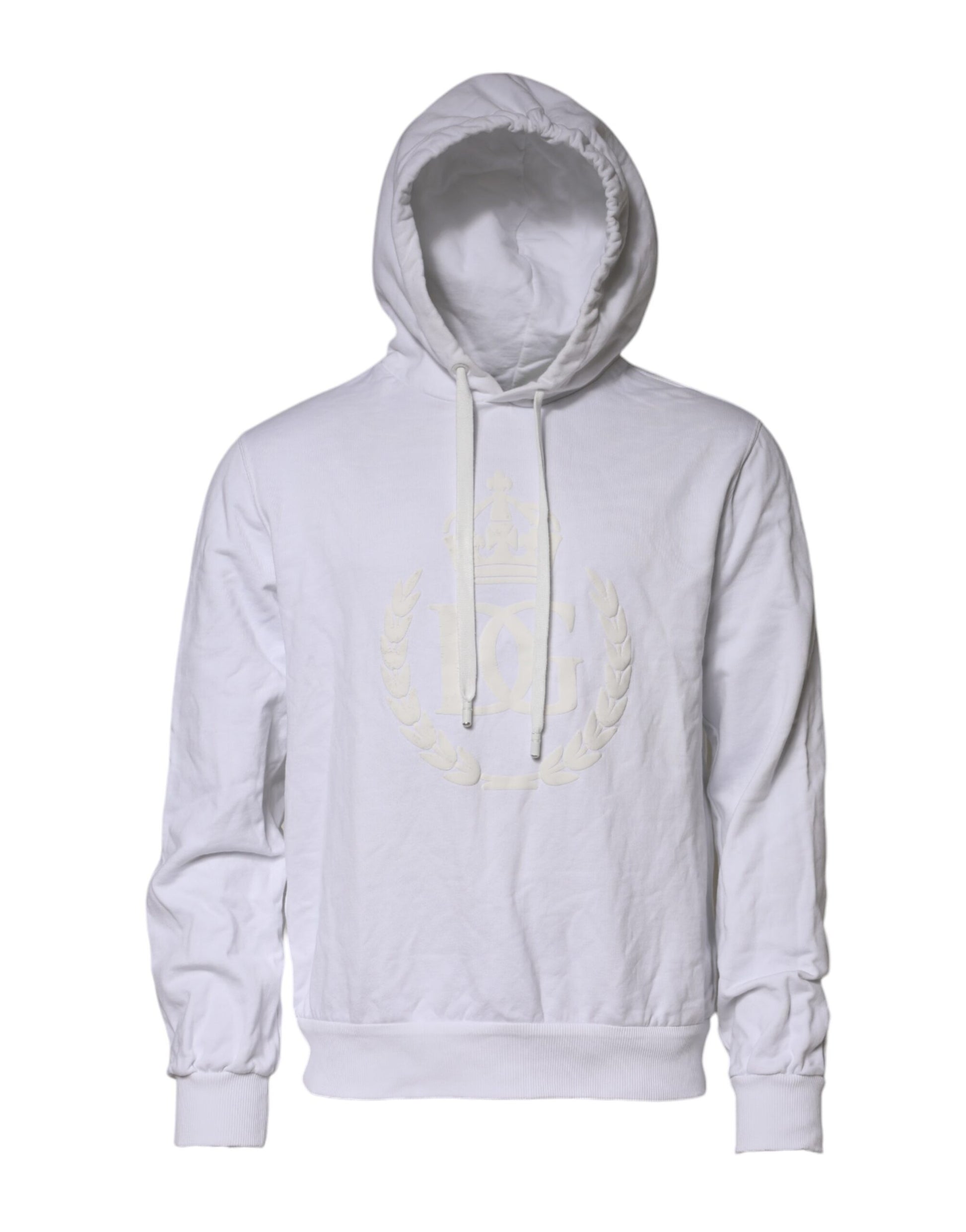Dolce & Gabbana White Hoodie for Men