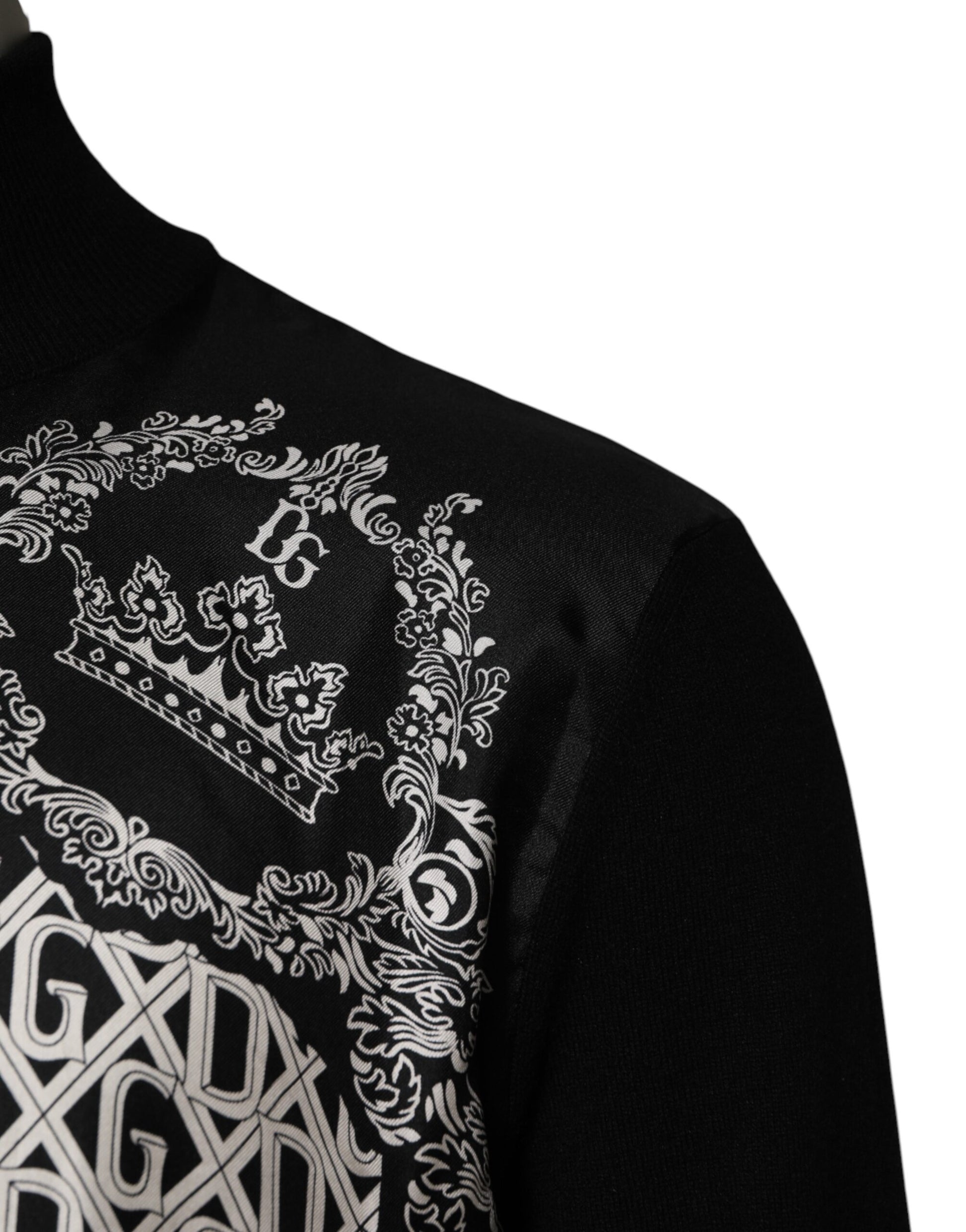 Dolce & Gabbana Black Sweatshirt for Men detail view