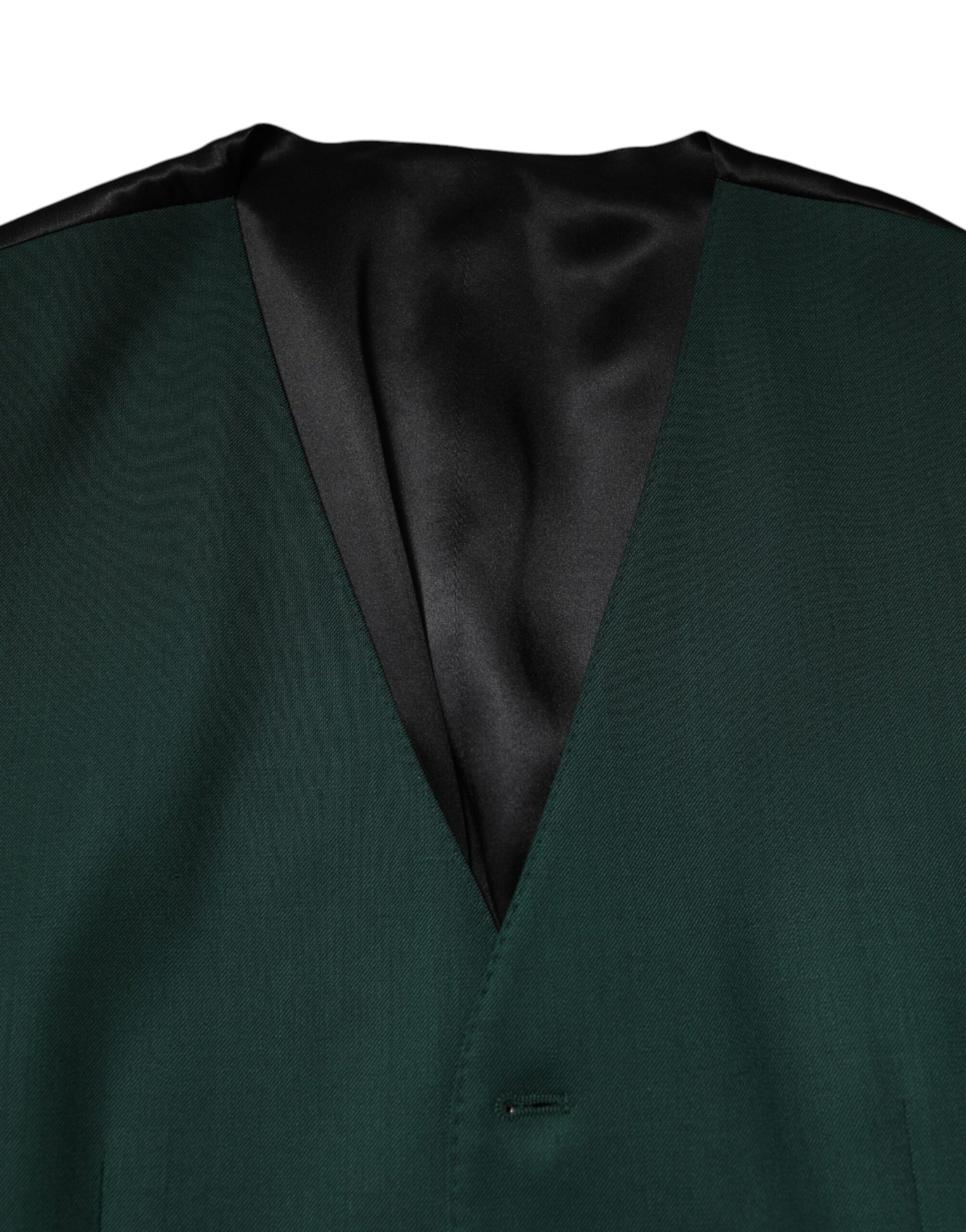 Dolce & Gabbana Green Waistcoats for Men additional view