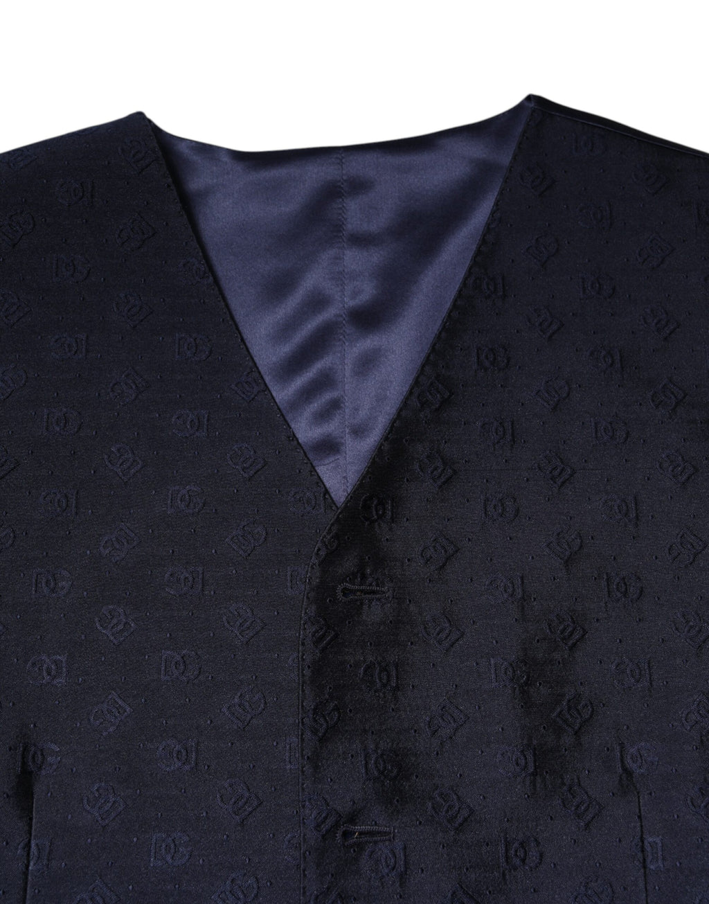 Dolce & Gabbana Blue Waistcoats for Men additional view