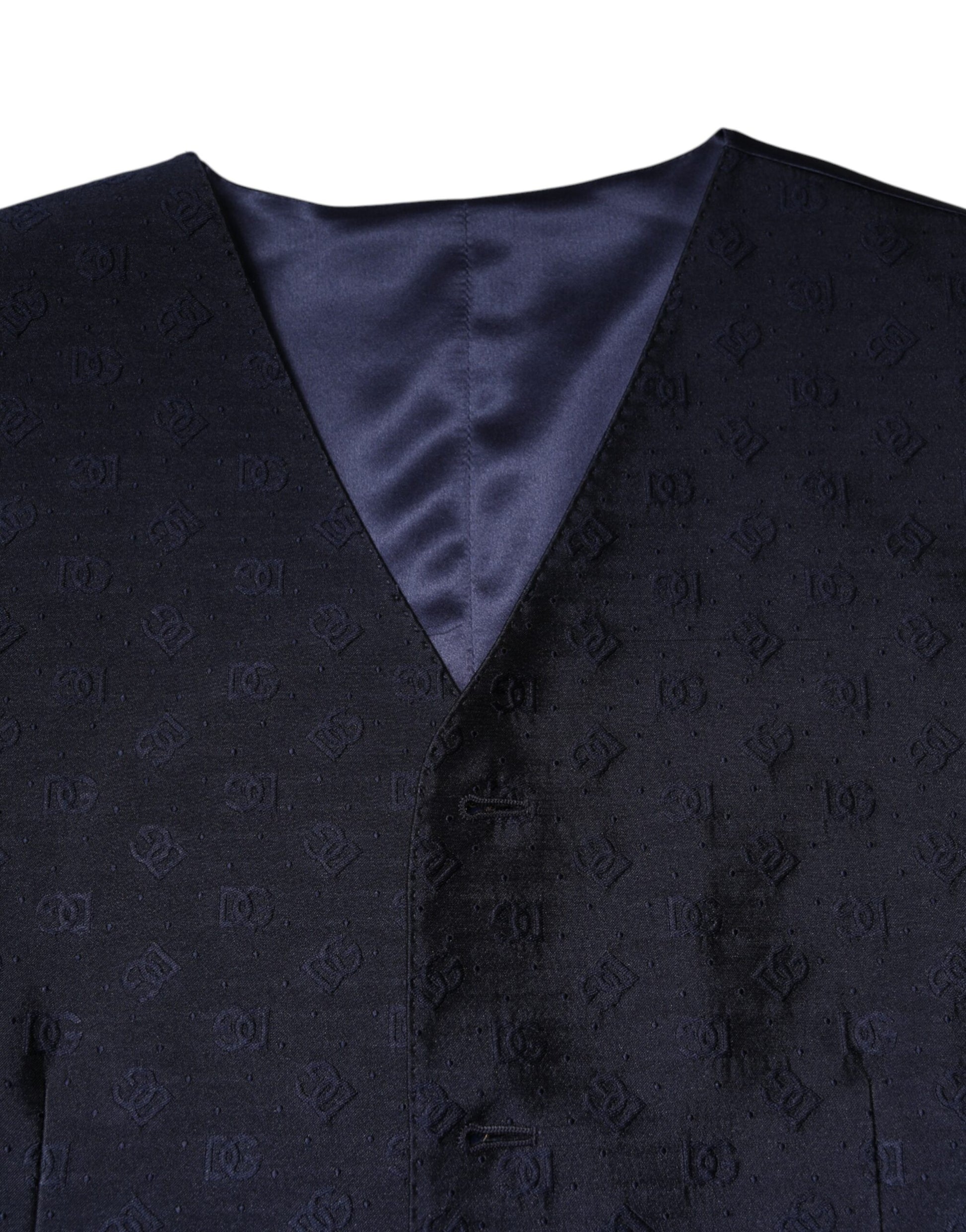 Dolce & Gabbana Blue Waistcoats for Men additional view