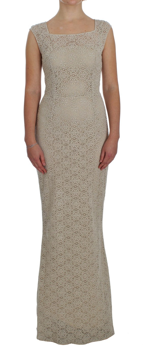 Dolce & Gabbana Beige Long Dress for Women