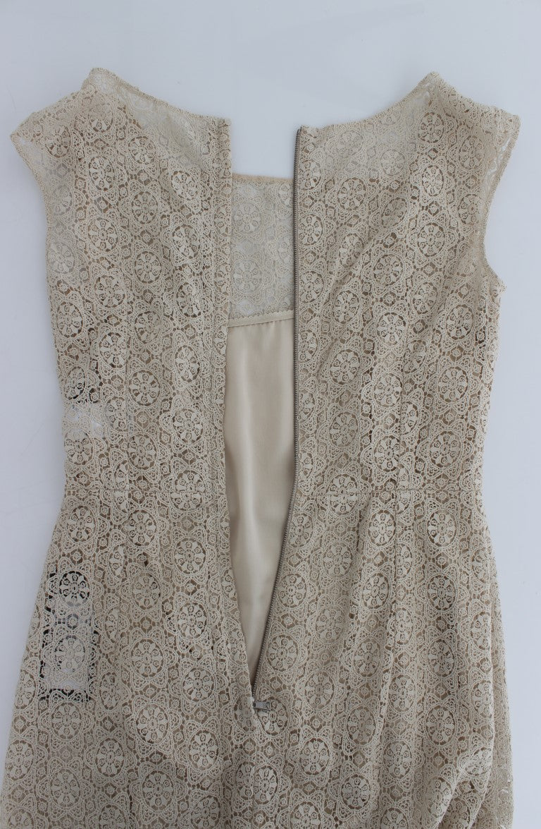 Dolce & Gabbana Beige Long Dress for Women additional view