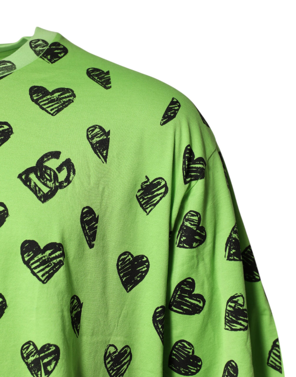 Dolce & Gabbana Green T-Shirt for Men detail view