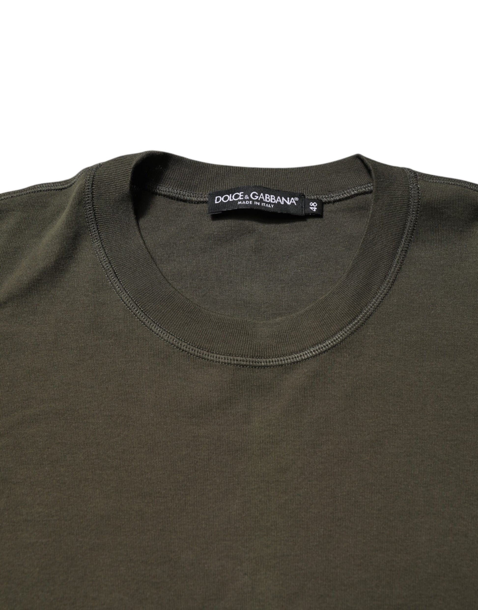 Dolce & Gabbana Green T-Shirt for Men additional view