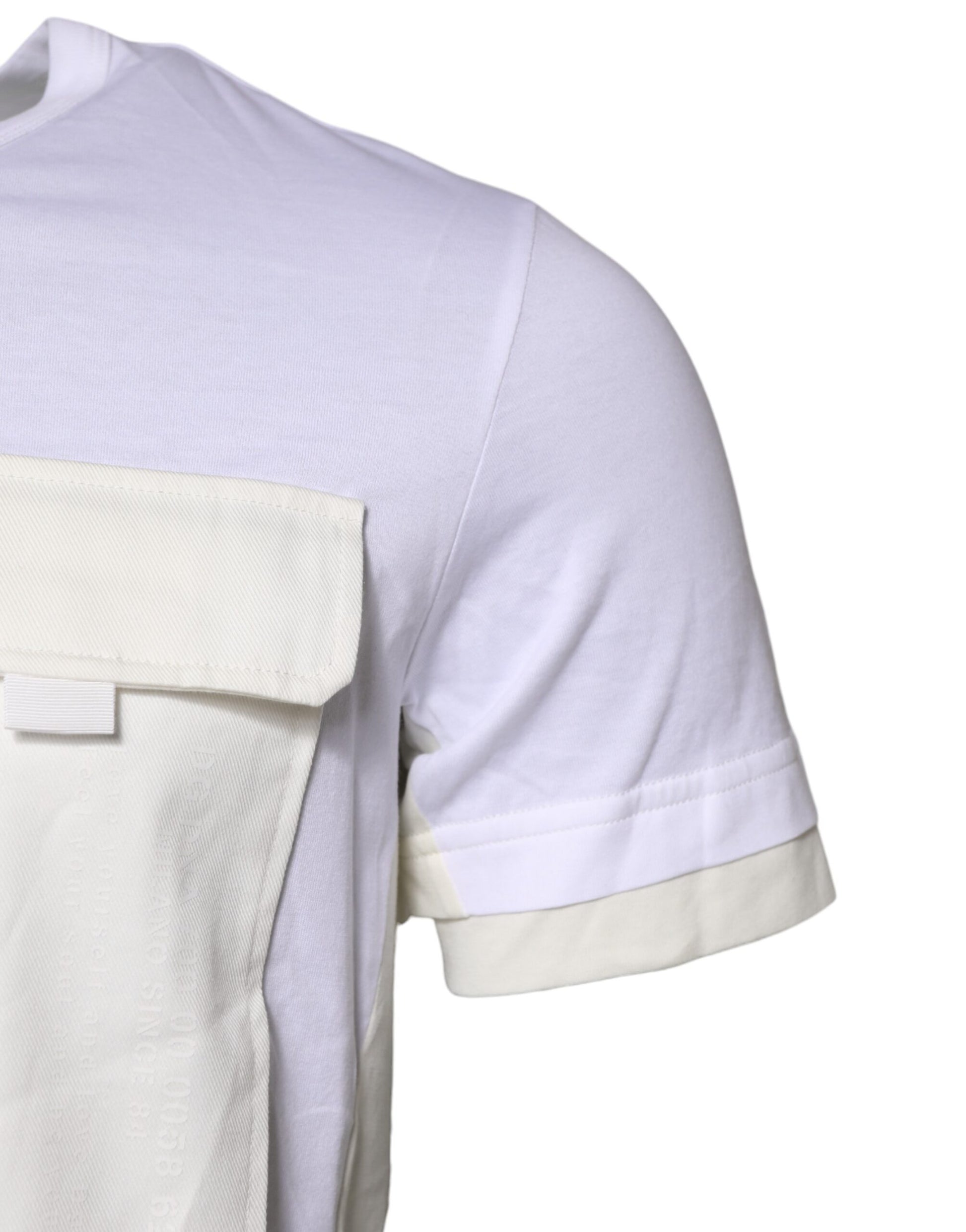 Dolce & Gabbana White T-Shirt for Men detail view