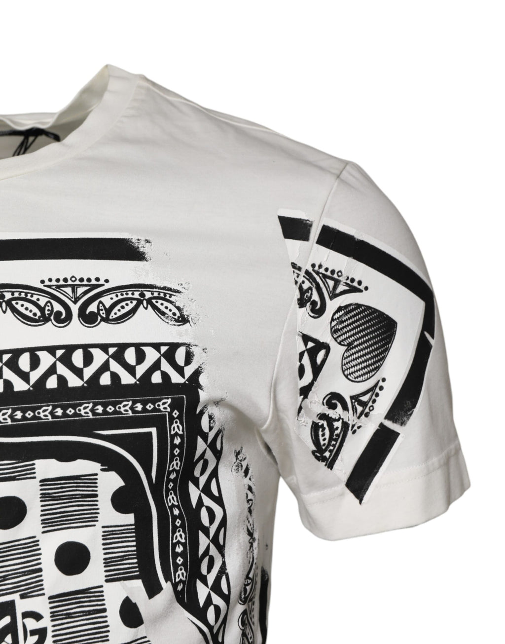 Dolce & Gabbana White T-Shirt for Men detail view