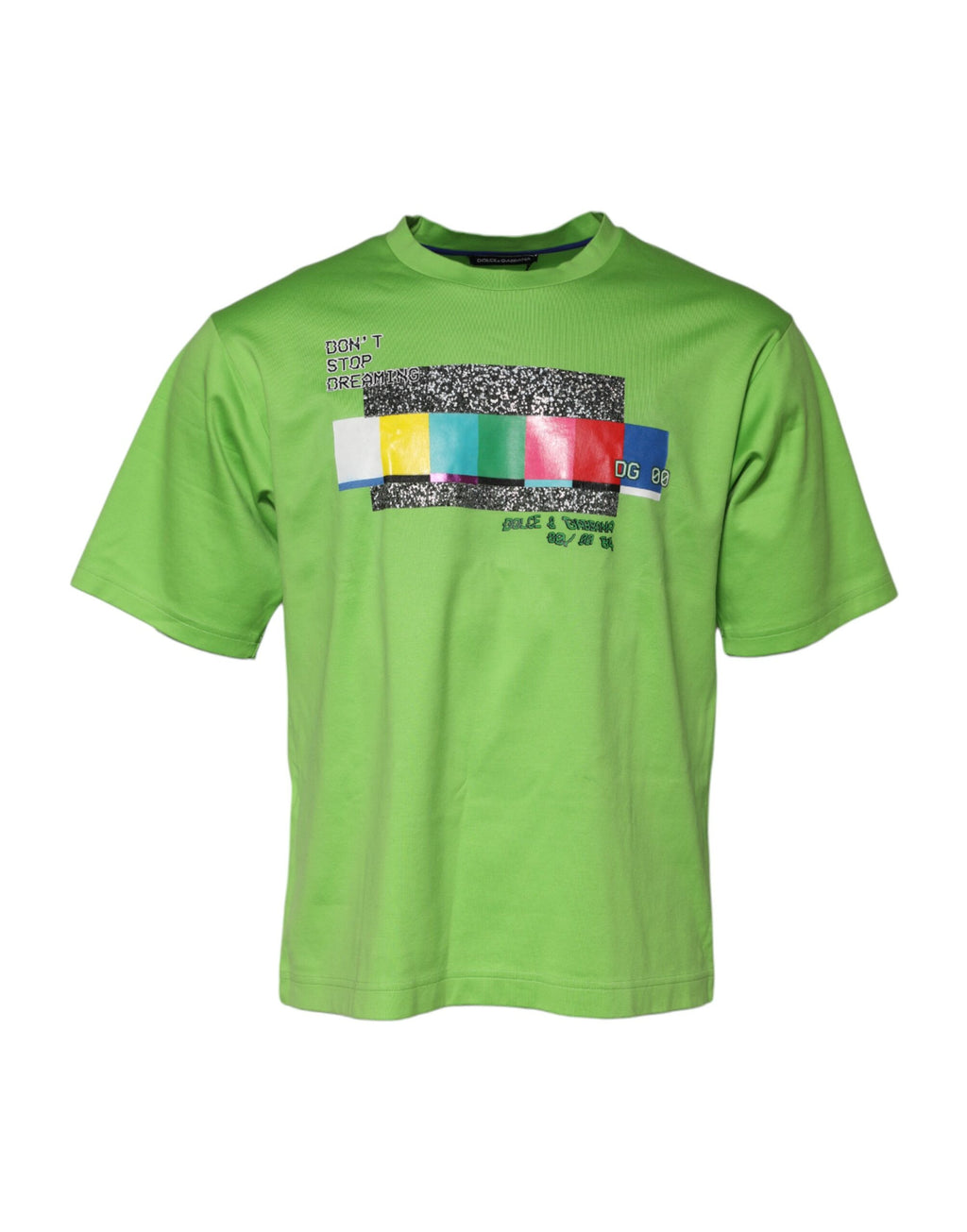 Dolce & Gabbana Green T-Shirt for Men detail view