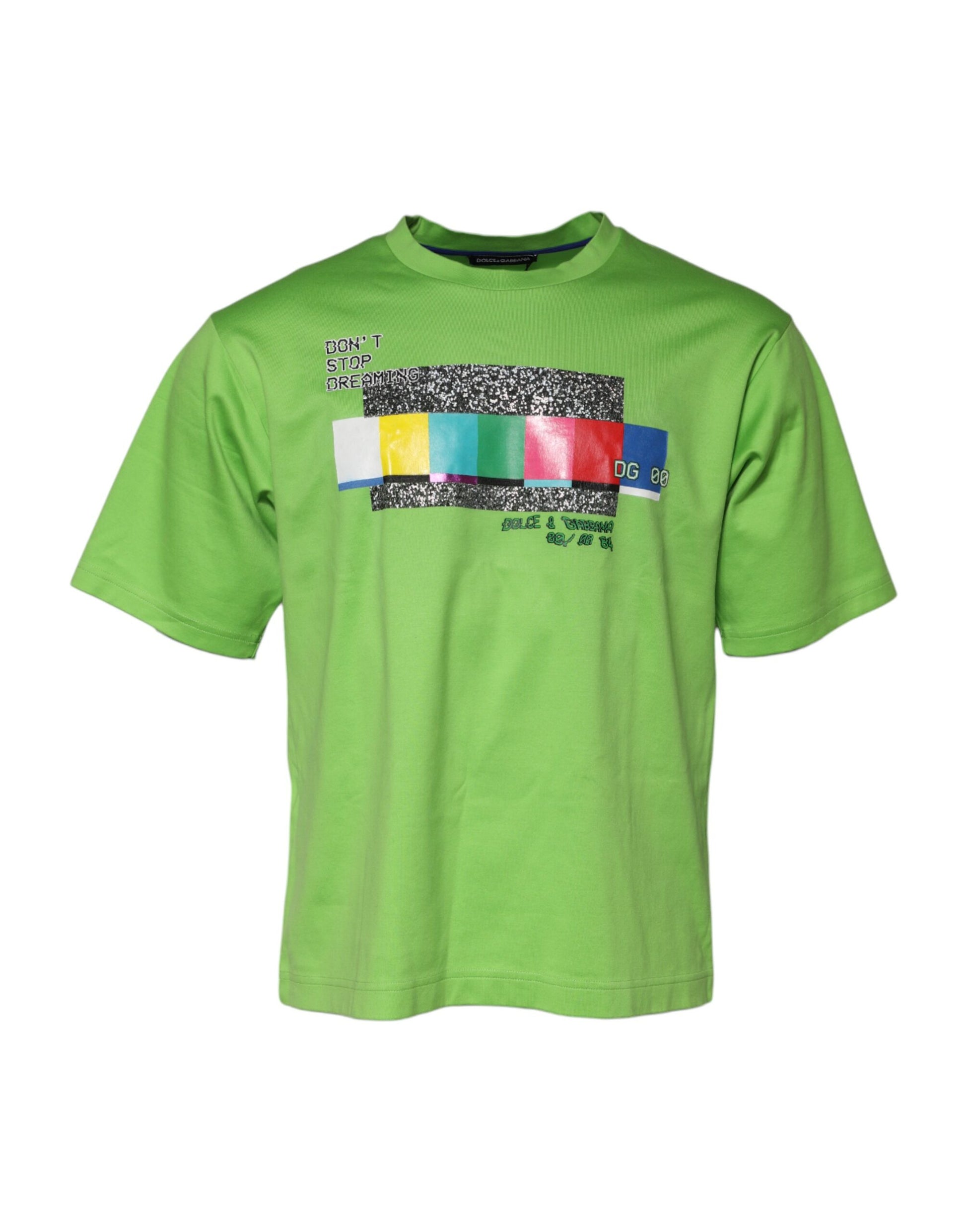 Dolce & Gabbana Green T-Shirt for Men detail view