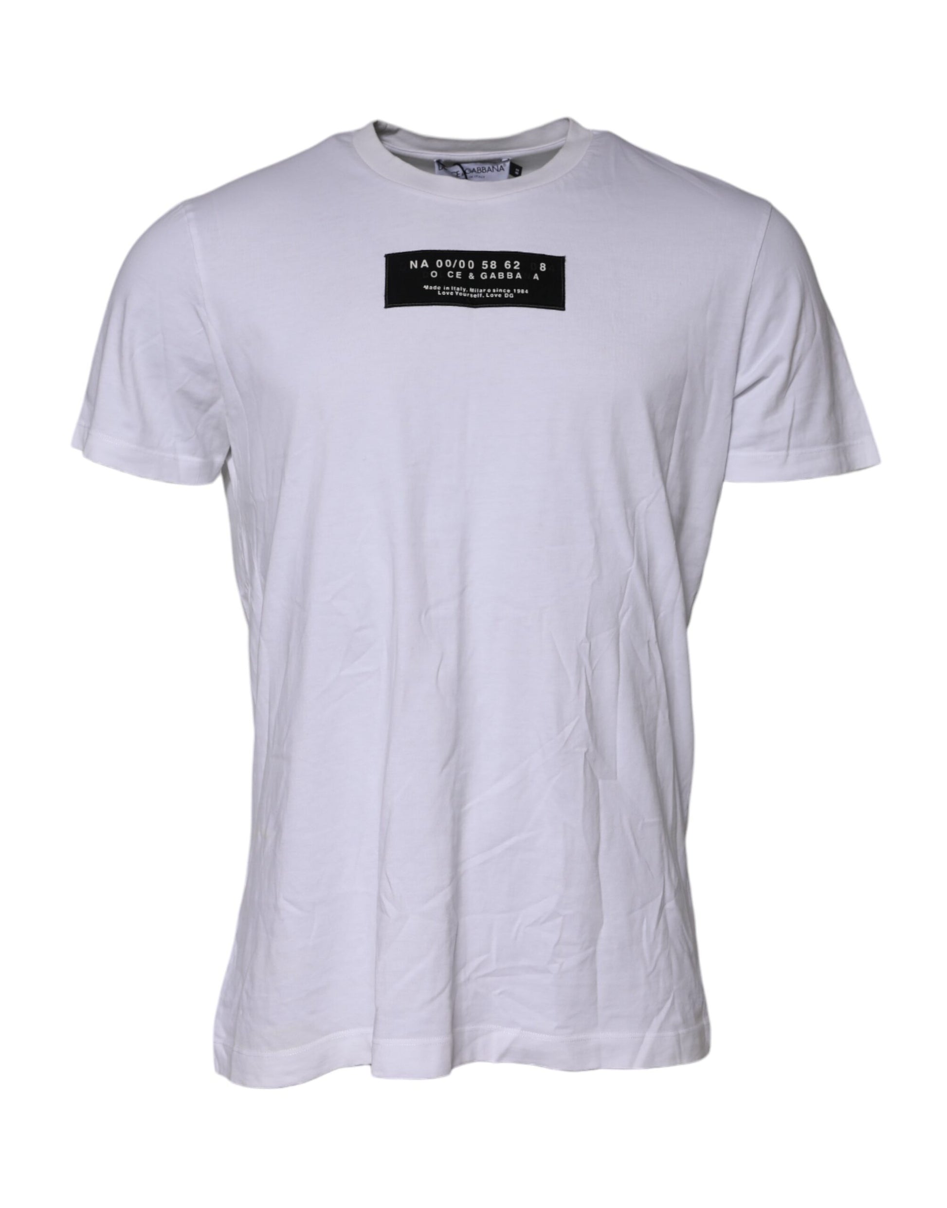 Dolce & Gabbana White T-Shirt for Men detail view