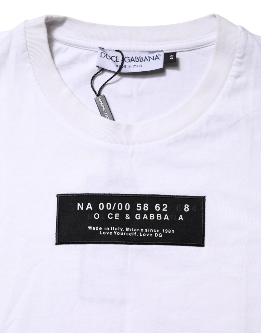 Dolce & Gabbana White T-Shirt for Men side view