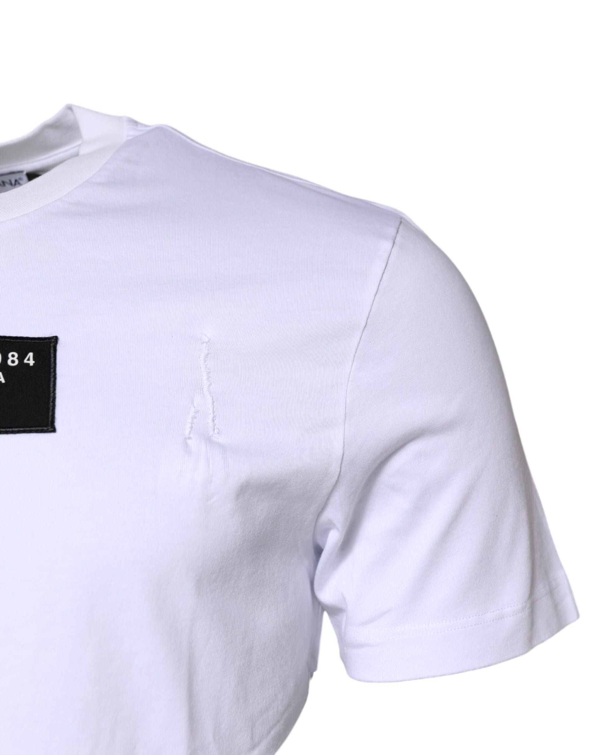 Dolce & Gabbana White T-Shirt for Men detail view