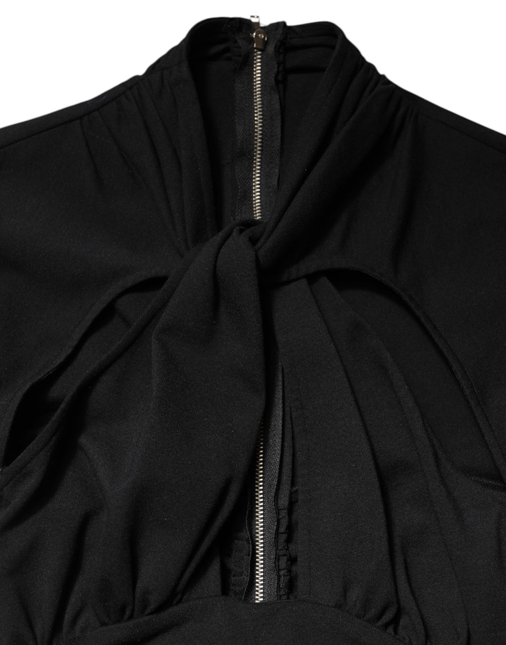Dolce & Gabbana Black Midi Dress for Women additional view