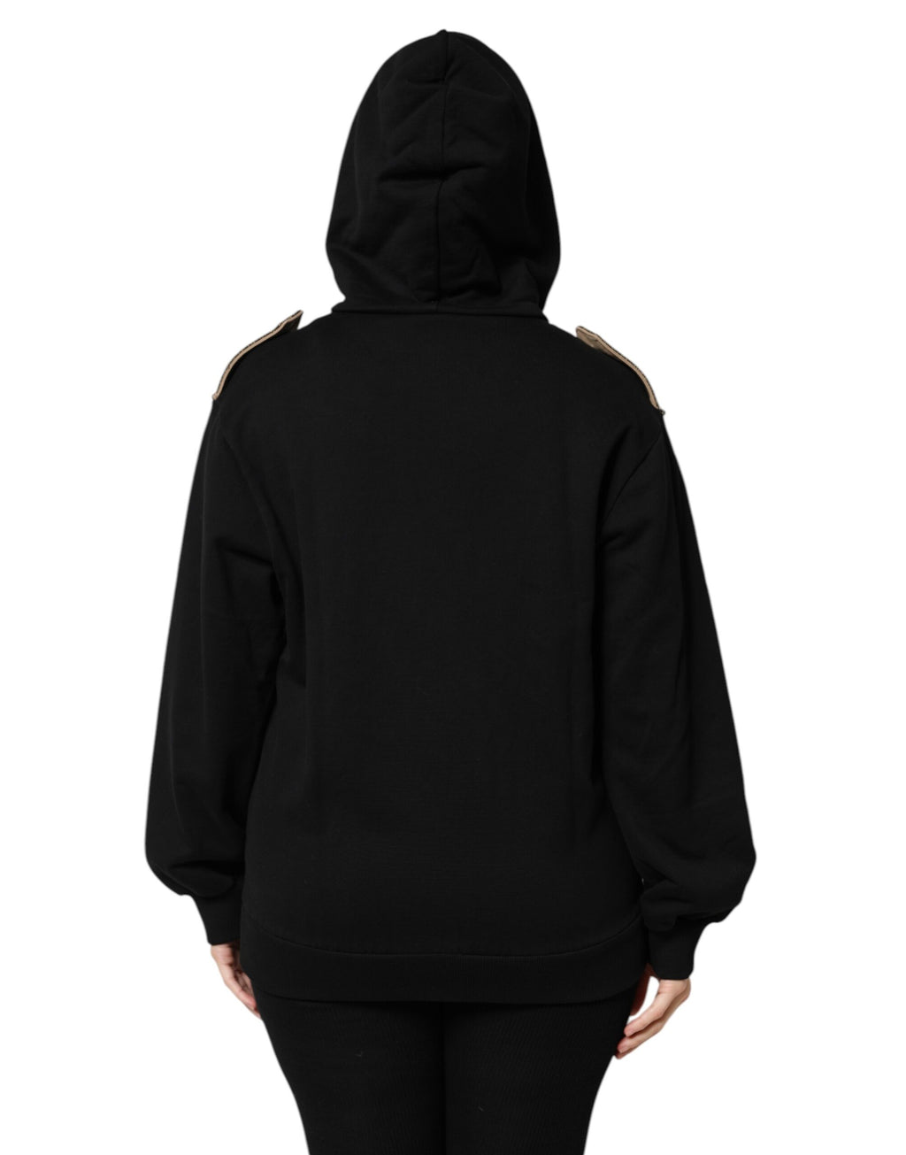 Dolce & Gabbana Black Bomber for Women side view