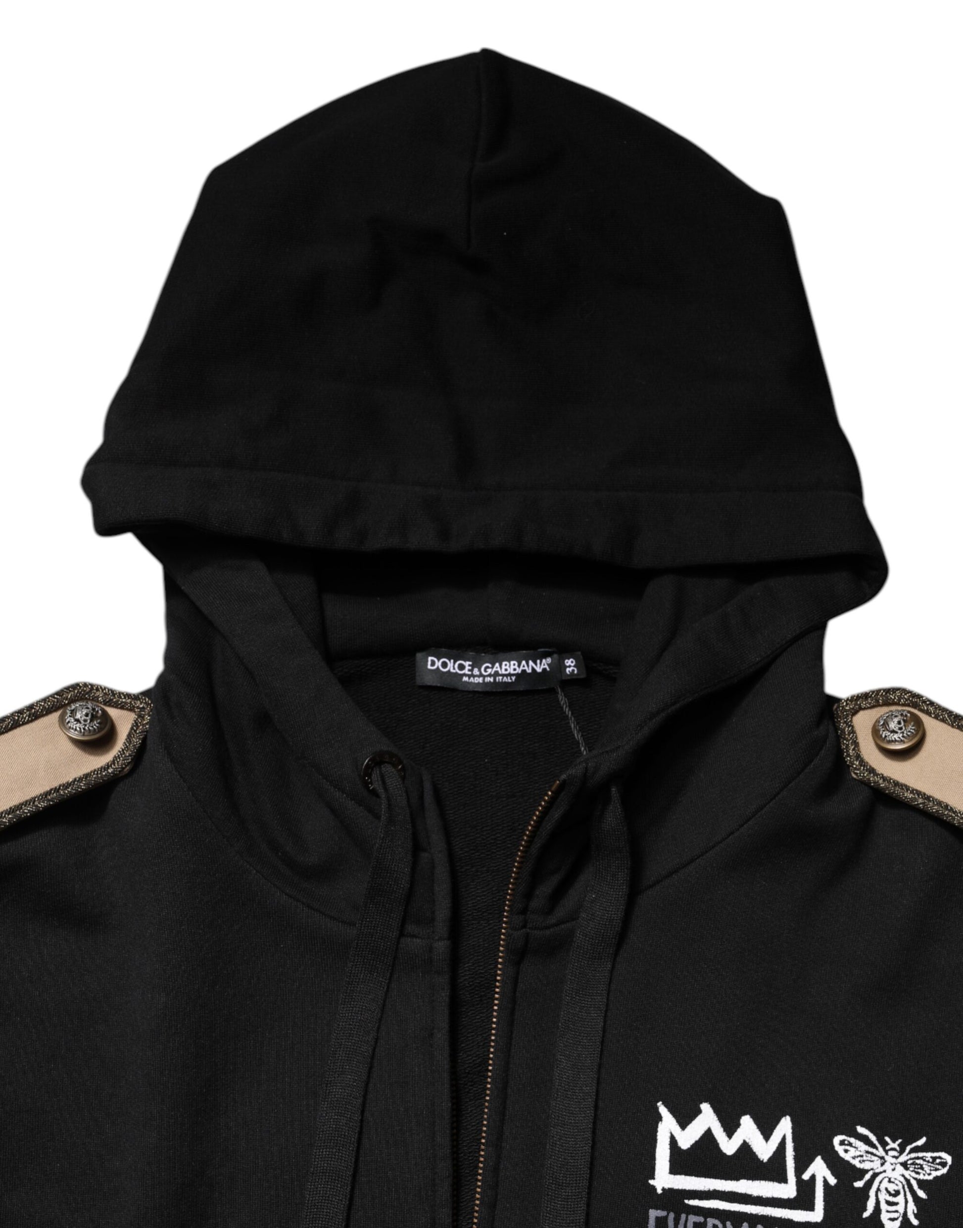 Dolce & Gabbana Black Bomber for Women additional view