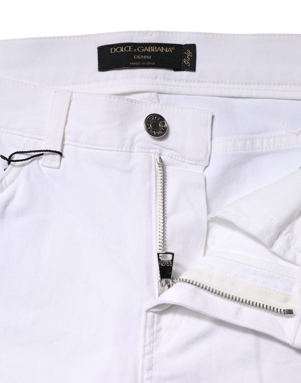 Dolce & Gabbana White Skinny Jeans for Women additional view