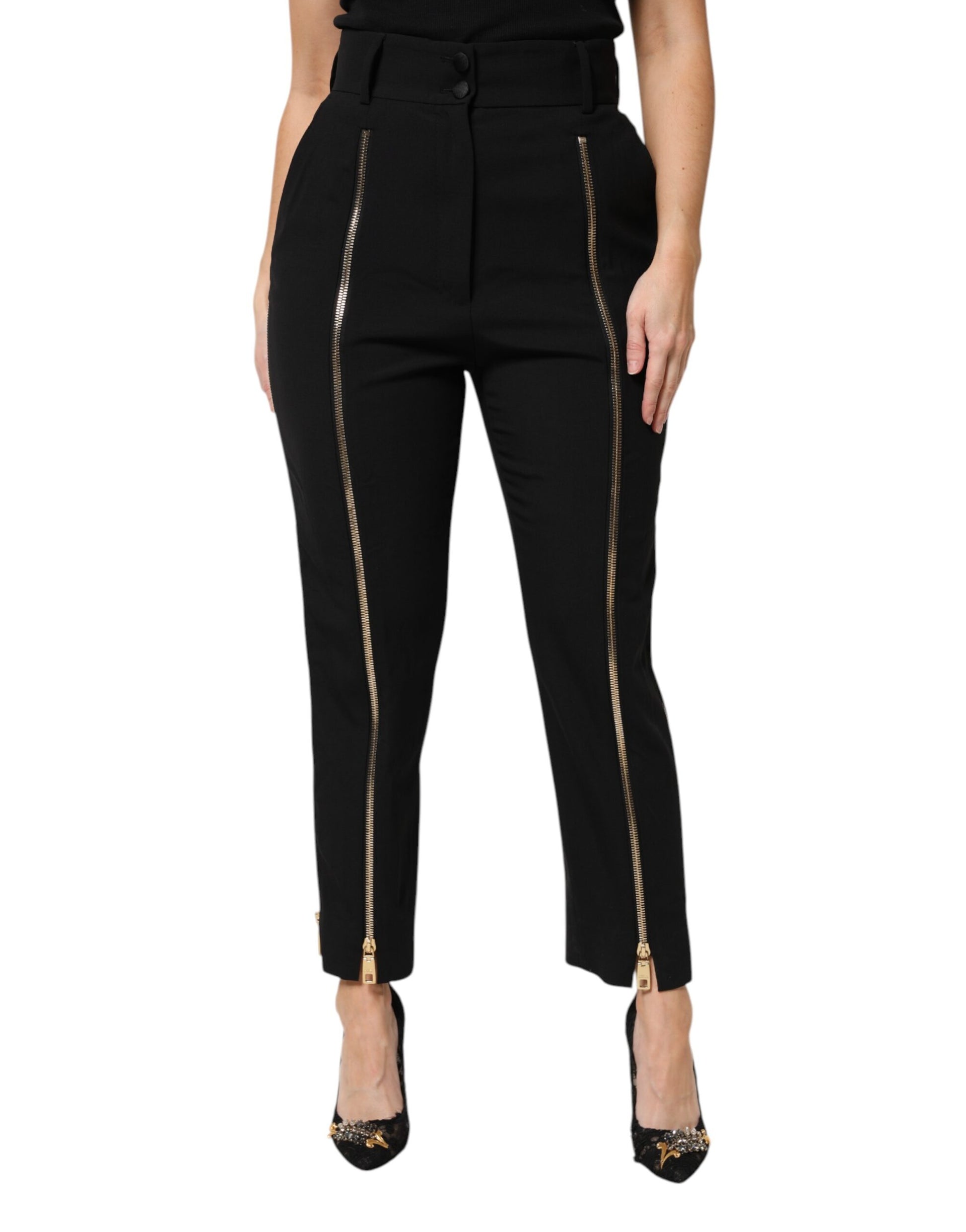 Dolce & Gabbana Black Dress Pants for Women