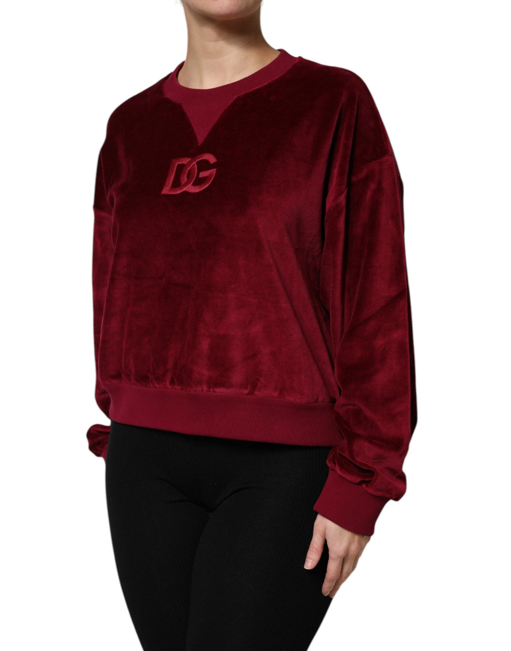 Dolce & Gabbana Red Sweatshirt for Women detail view