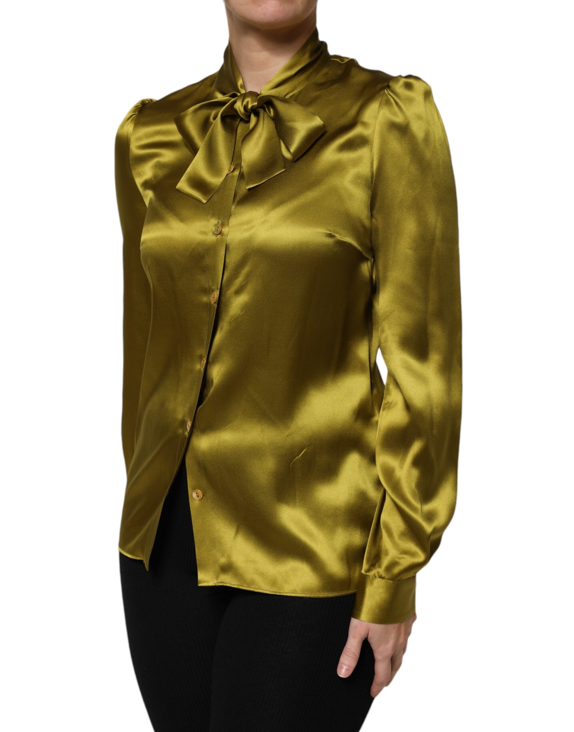 Dolce & Gabbana Green Blouse for Women detail view