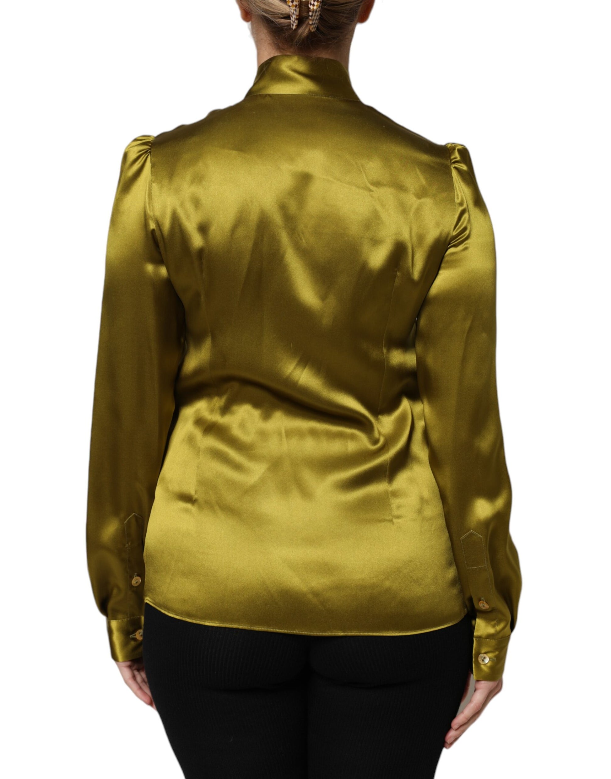 Dolce & Gabbana Green Blouse for Women side view